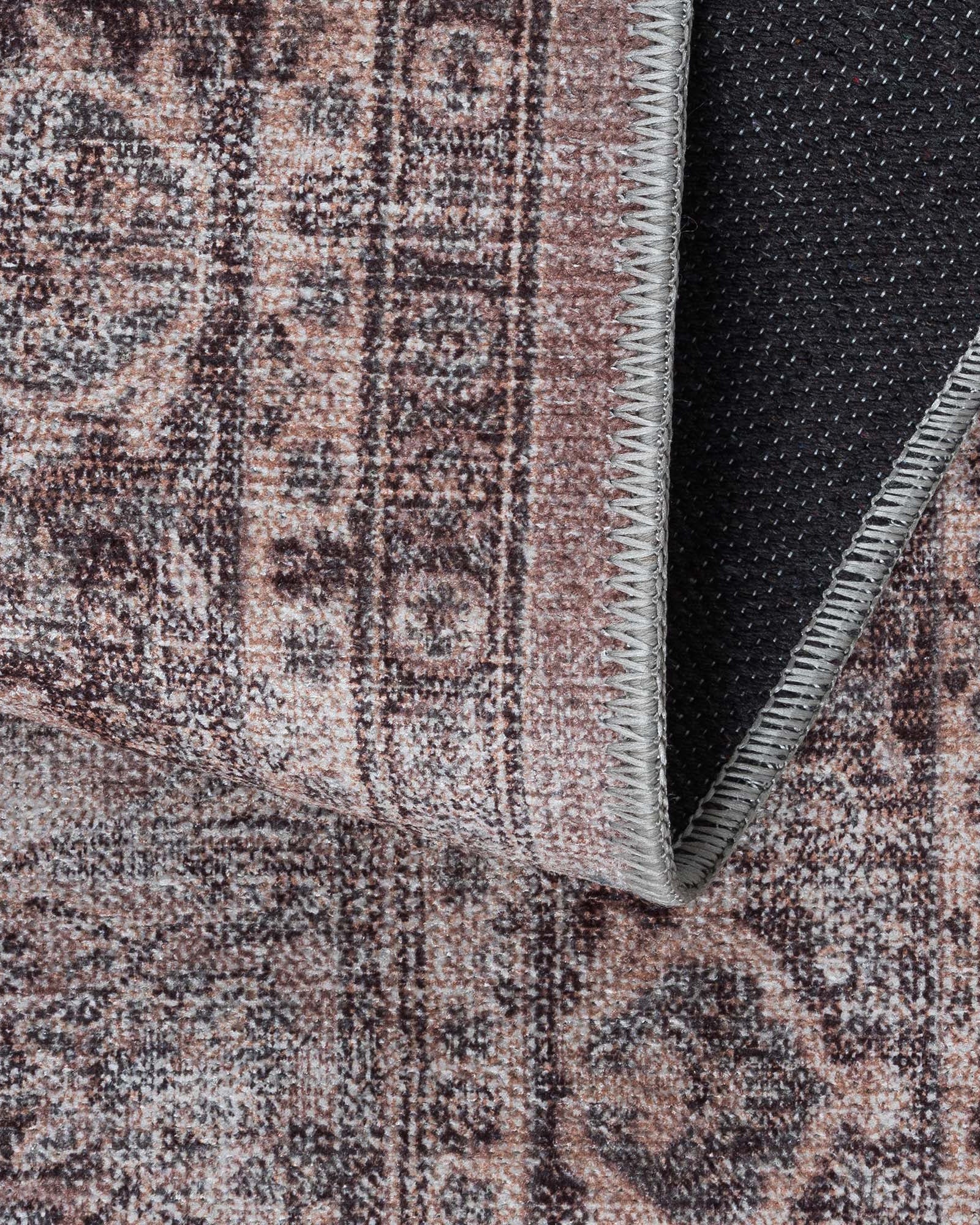 Cecile Distressed Persian Beige, Blush & Muted Sage Rug