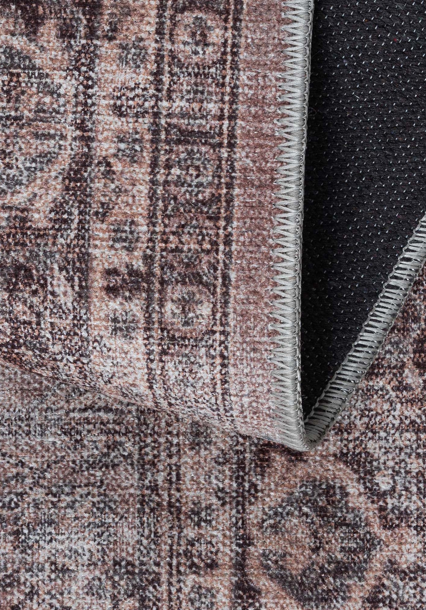 Cecile Distressed Persian Beige, Blush & Muted Sage Rug