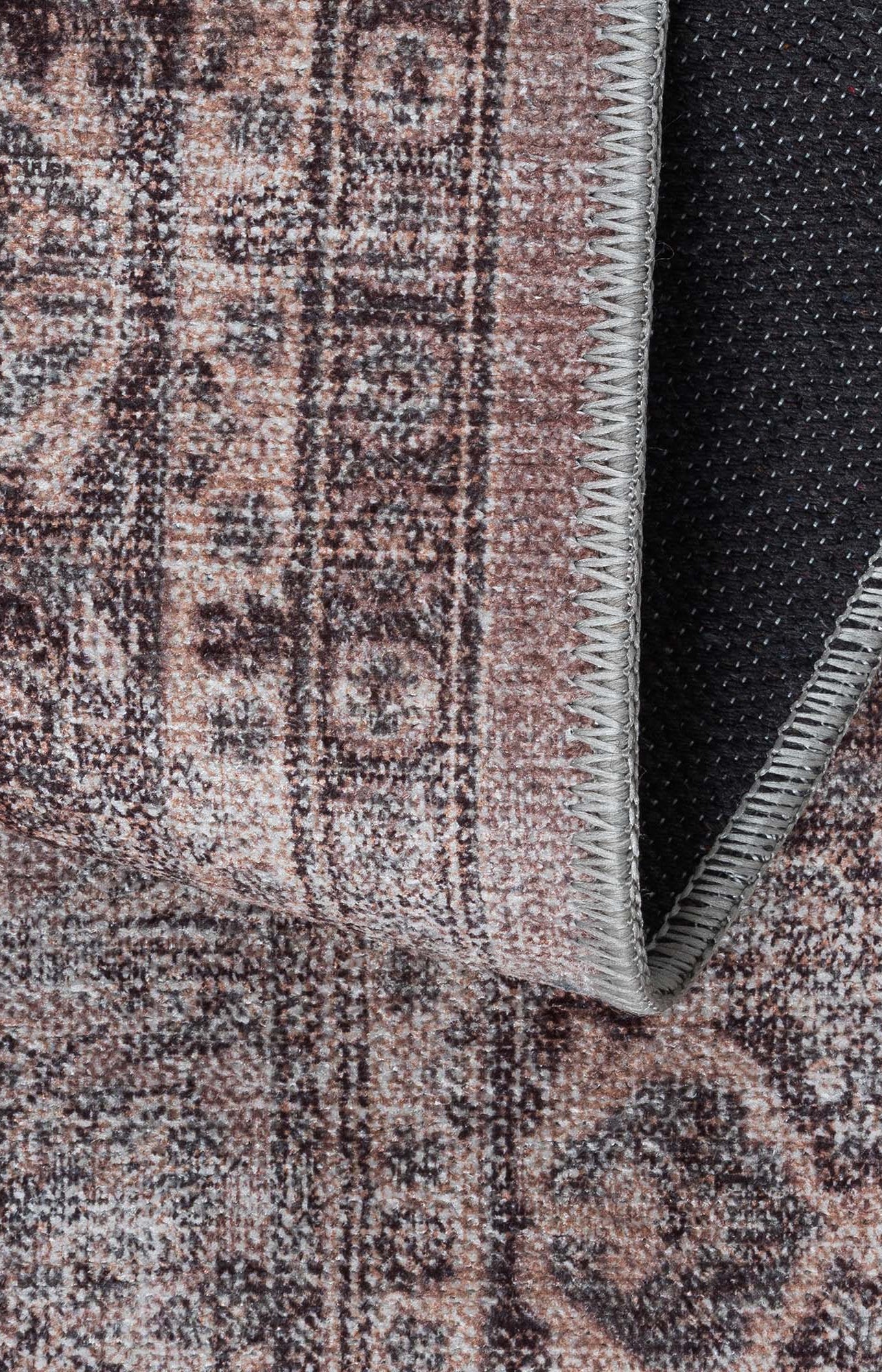 Cecile Distressed Persian Beige, Blush & Muted Sage Rug