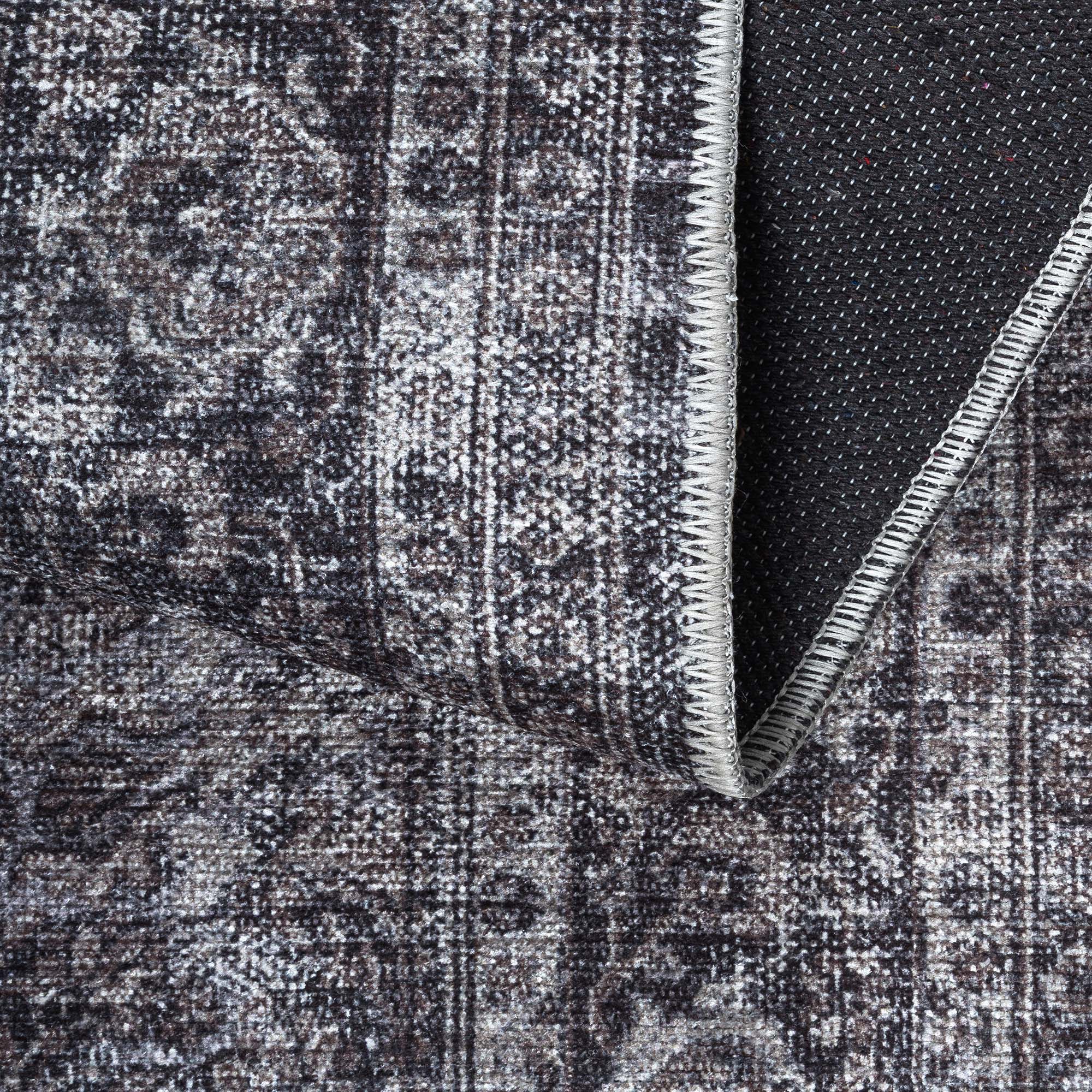 Valerie Distressed Persian Newburg Green & Olive Rug