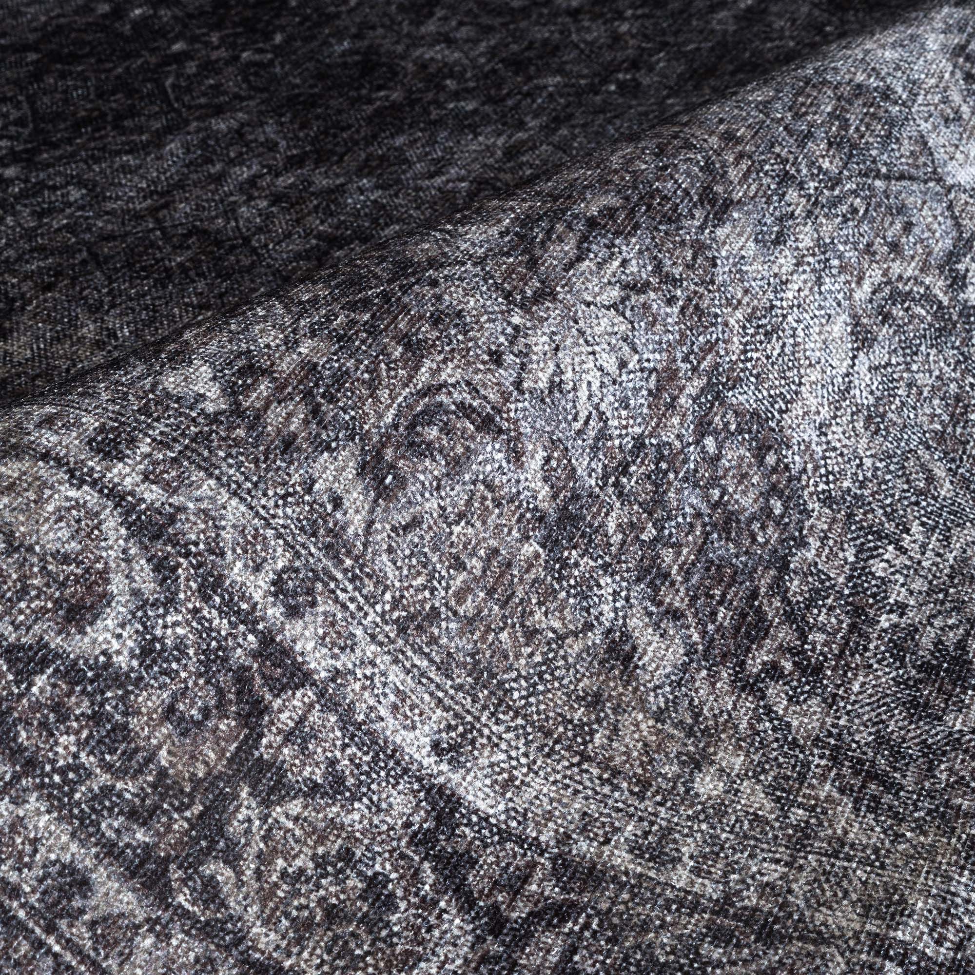 Valerie Distressed Persian Newburg Green & Olive Rug