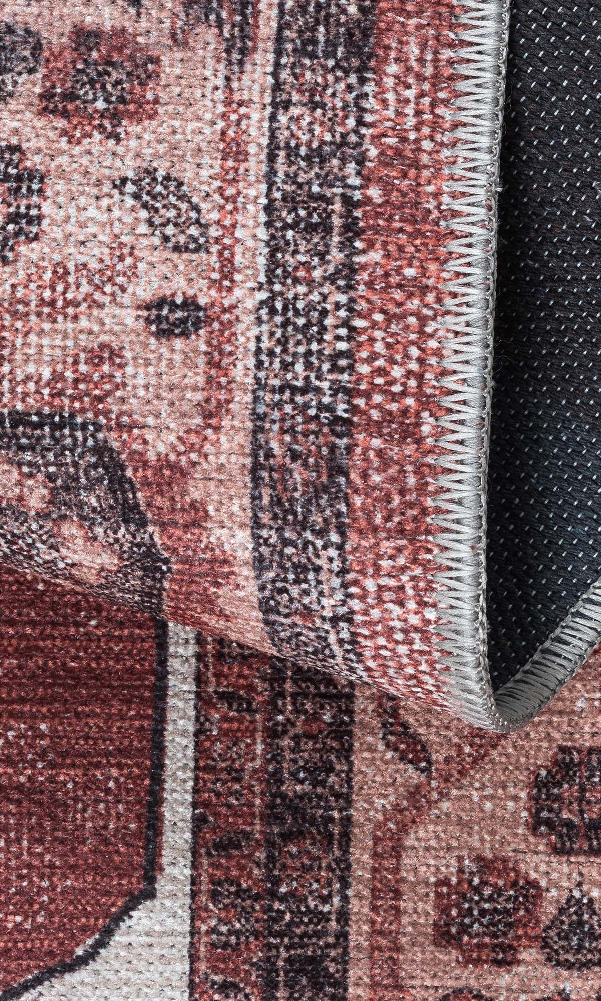 Melanie Orange Brown Persian Vintage Rug