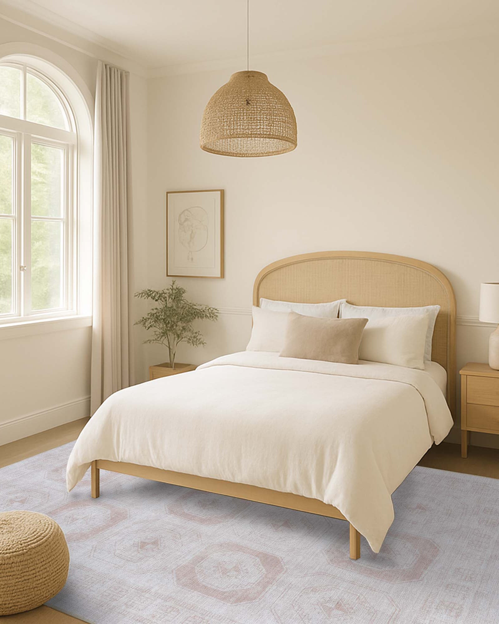 Galila Muted Beige Vintage Natural Rug