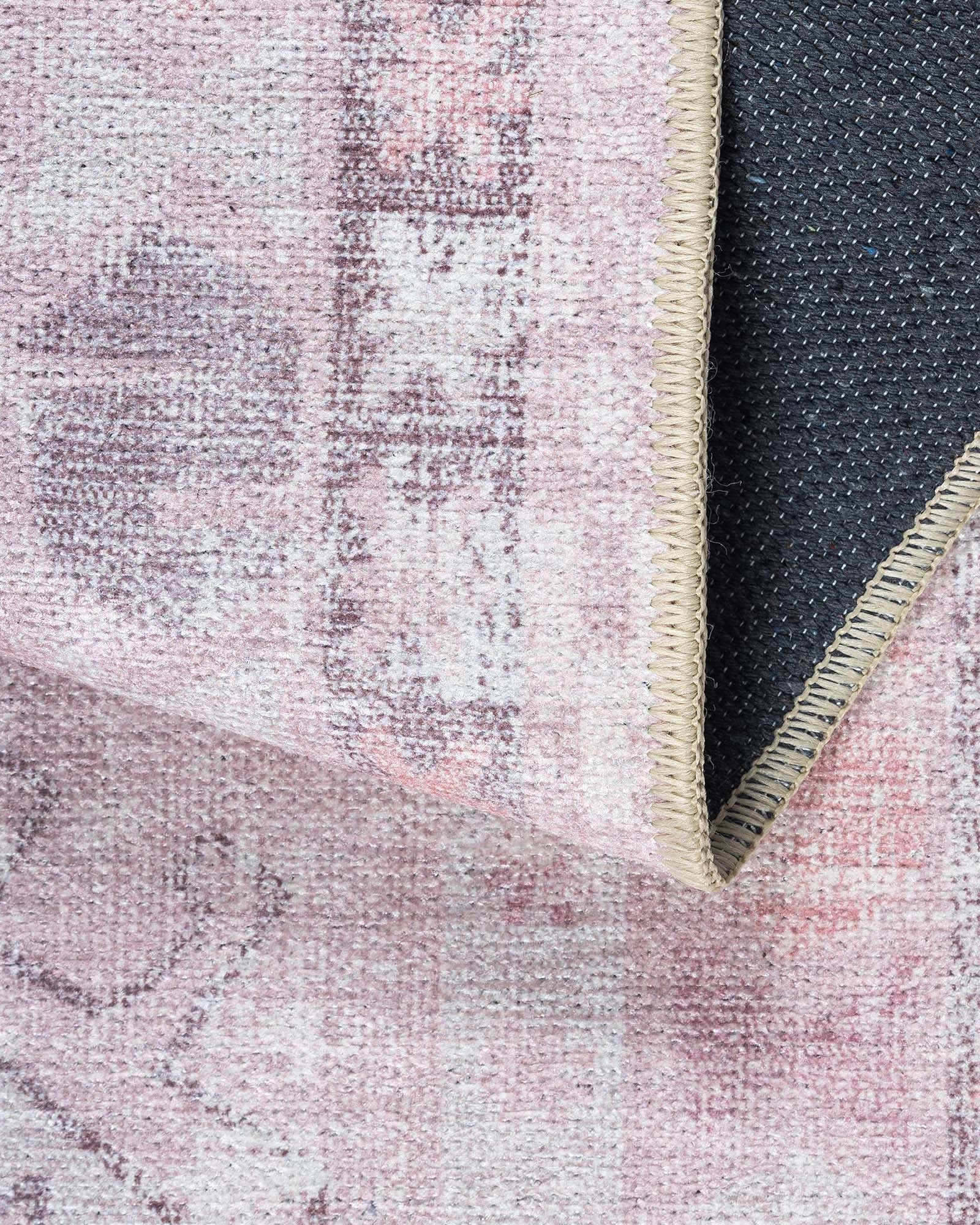 Leonie Pink Pale & Dusty Persian Vintage Rug