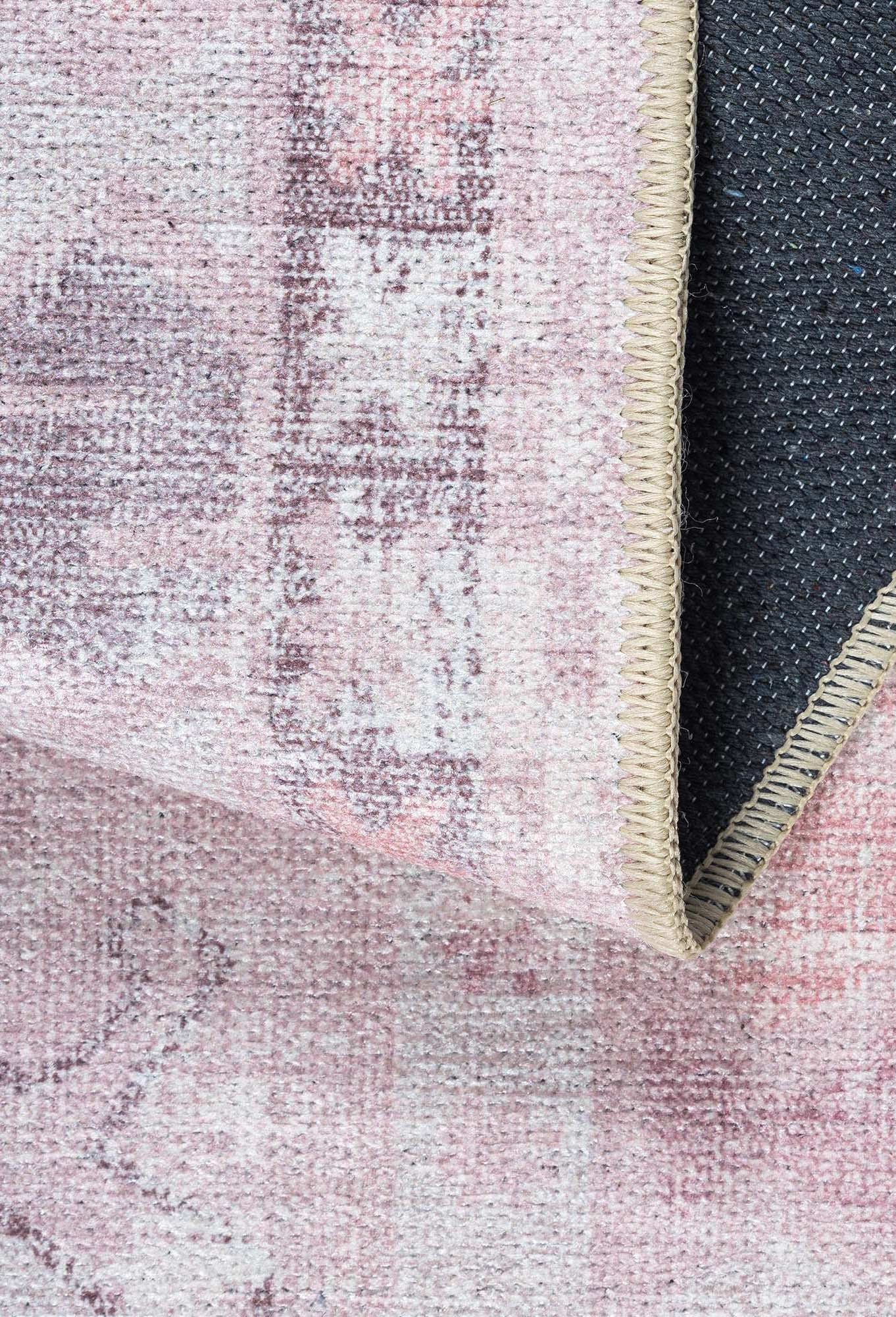 Leonie Pink Pale & Dusty Persian Vintage Rug