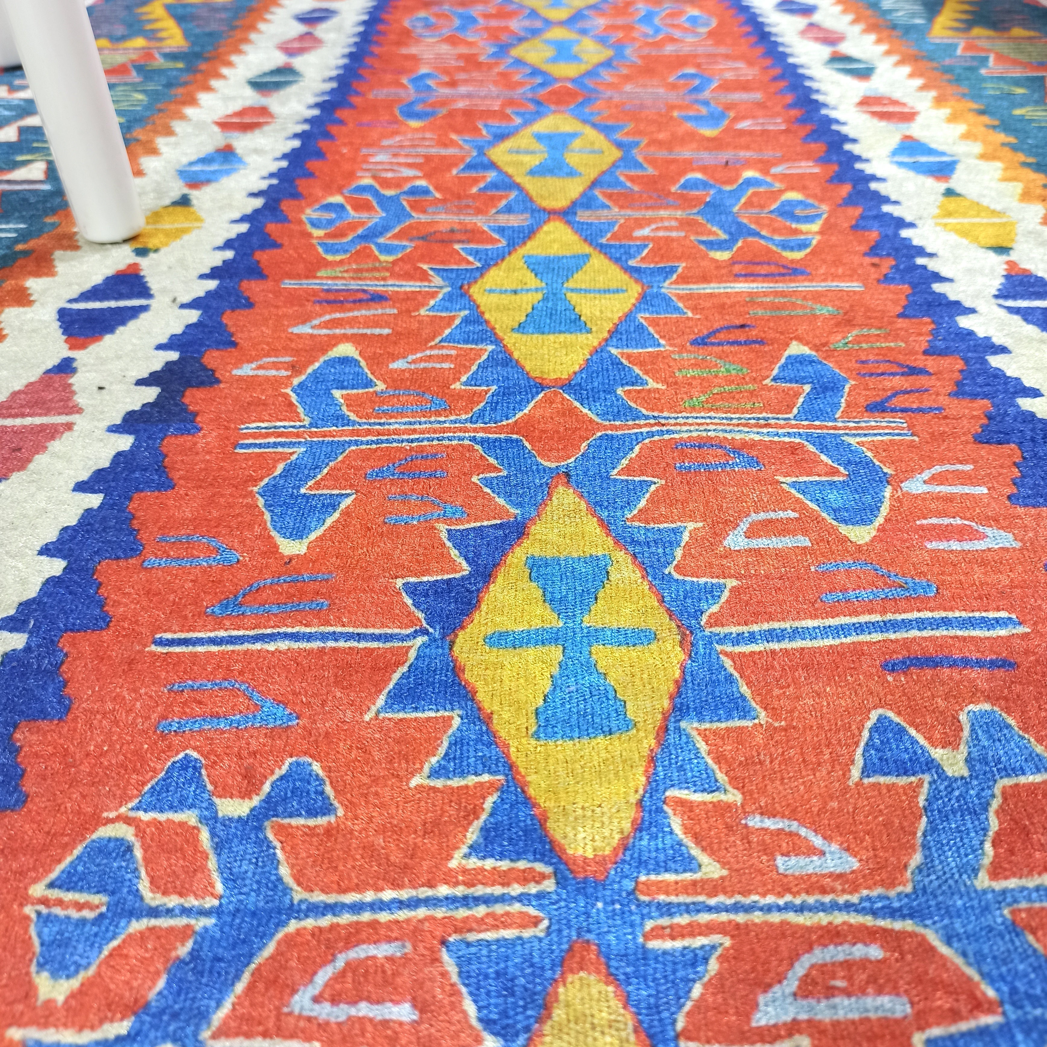 Kilim Style Runner & Rug, Multi Color Rug, Modern Home Décor