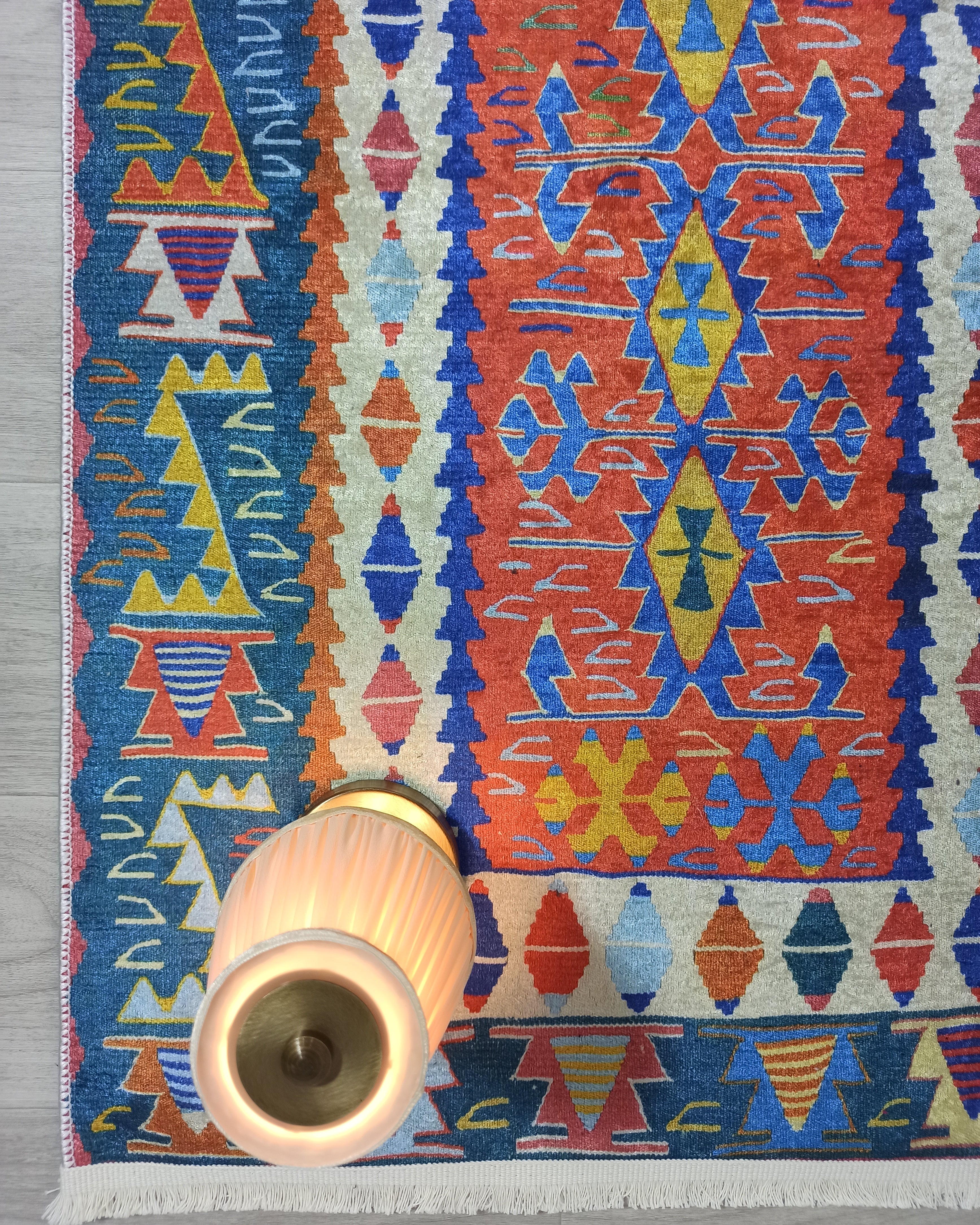 Kilim Style Runner & Rug, Multi Color Rug, Modern Home Décor