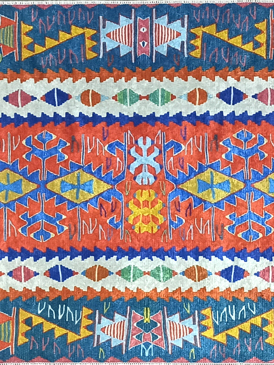 Kilim Style Runner & Rug, Multi Color Rug, Modern Home DΓ©cor