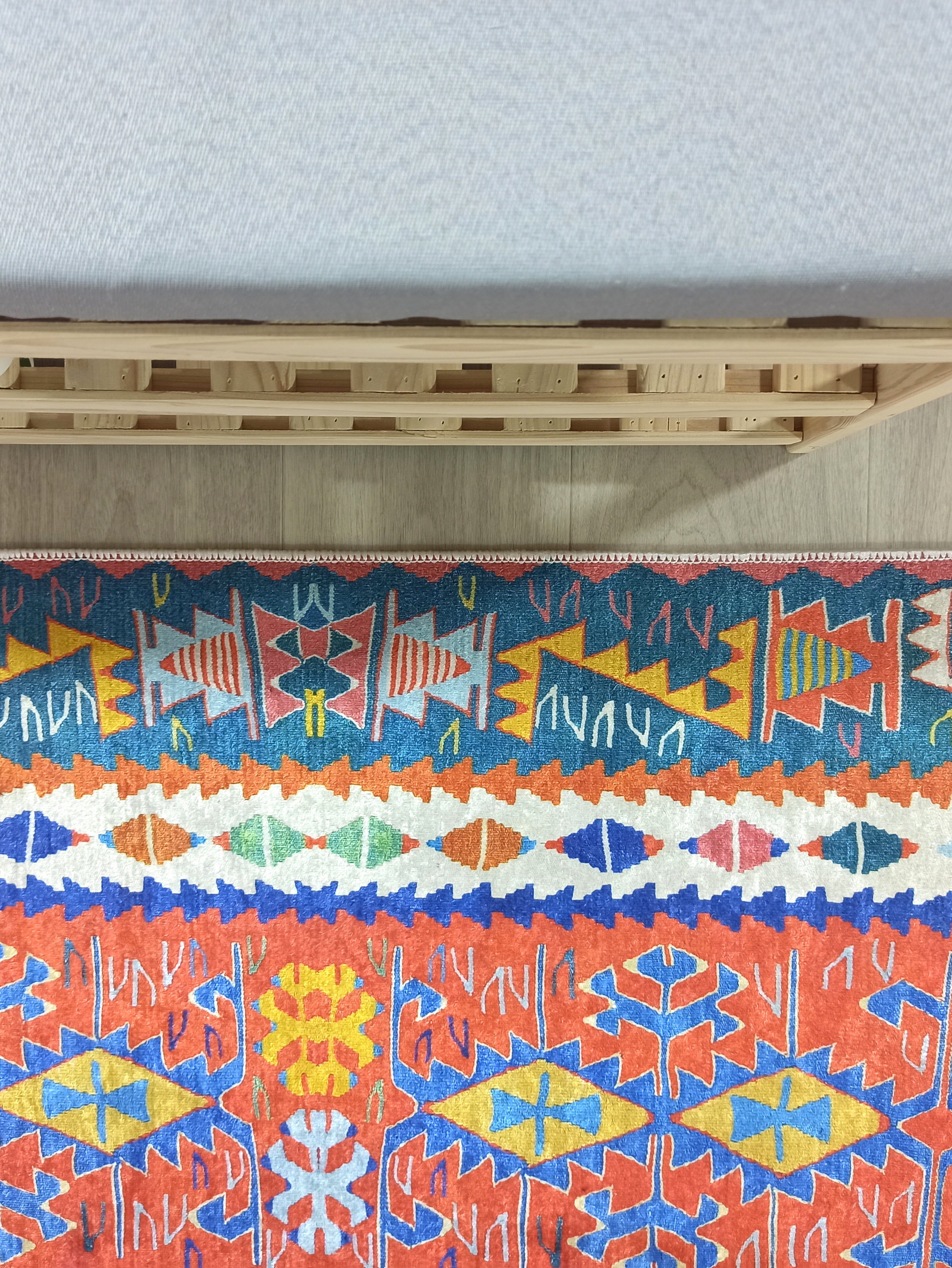 Kilim Style Runner & Rug, Multi Color Rug, Modern Home DΓ©cor