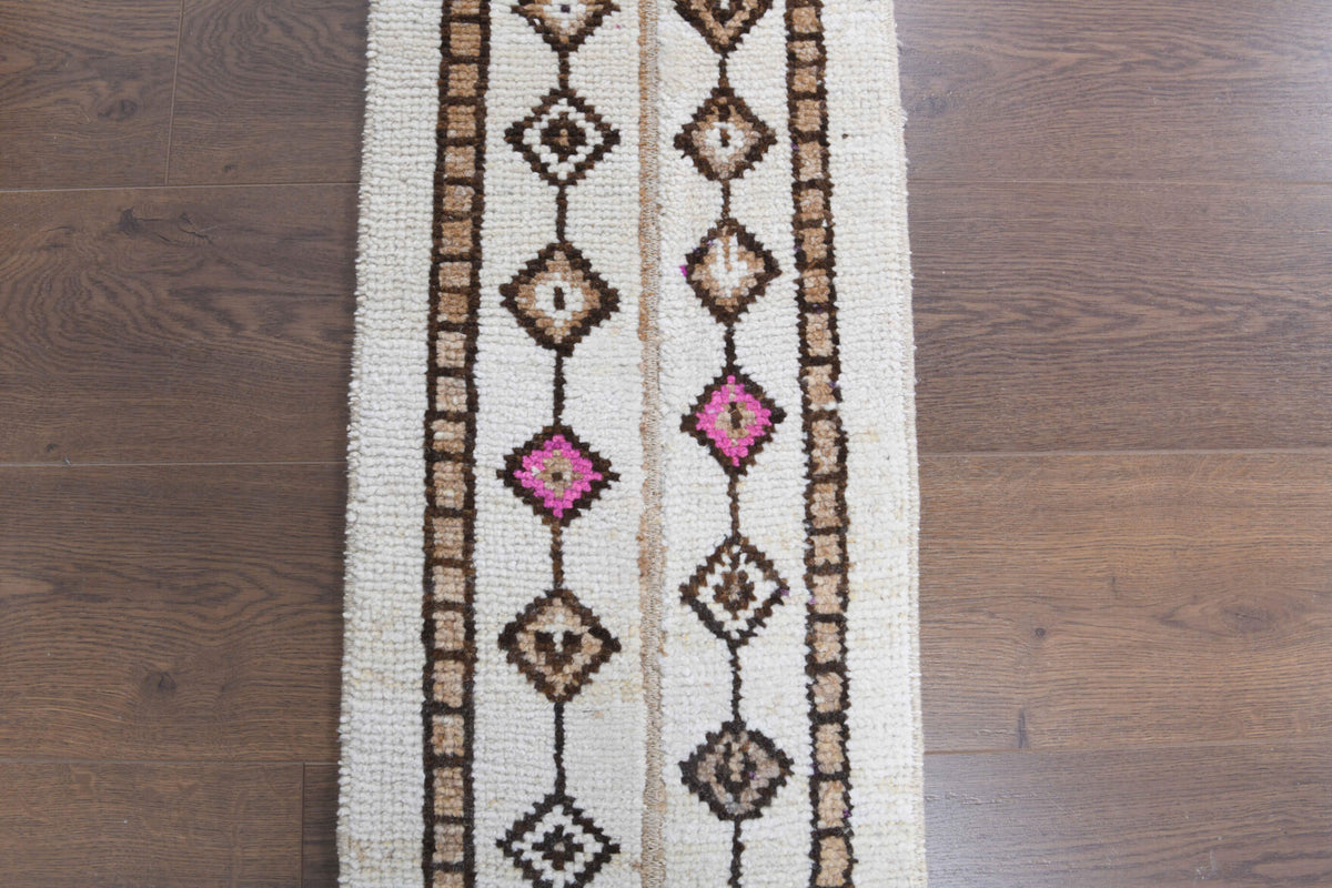 1x9 Handmade Patchwork Runner Rug