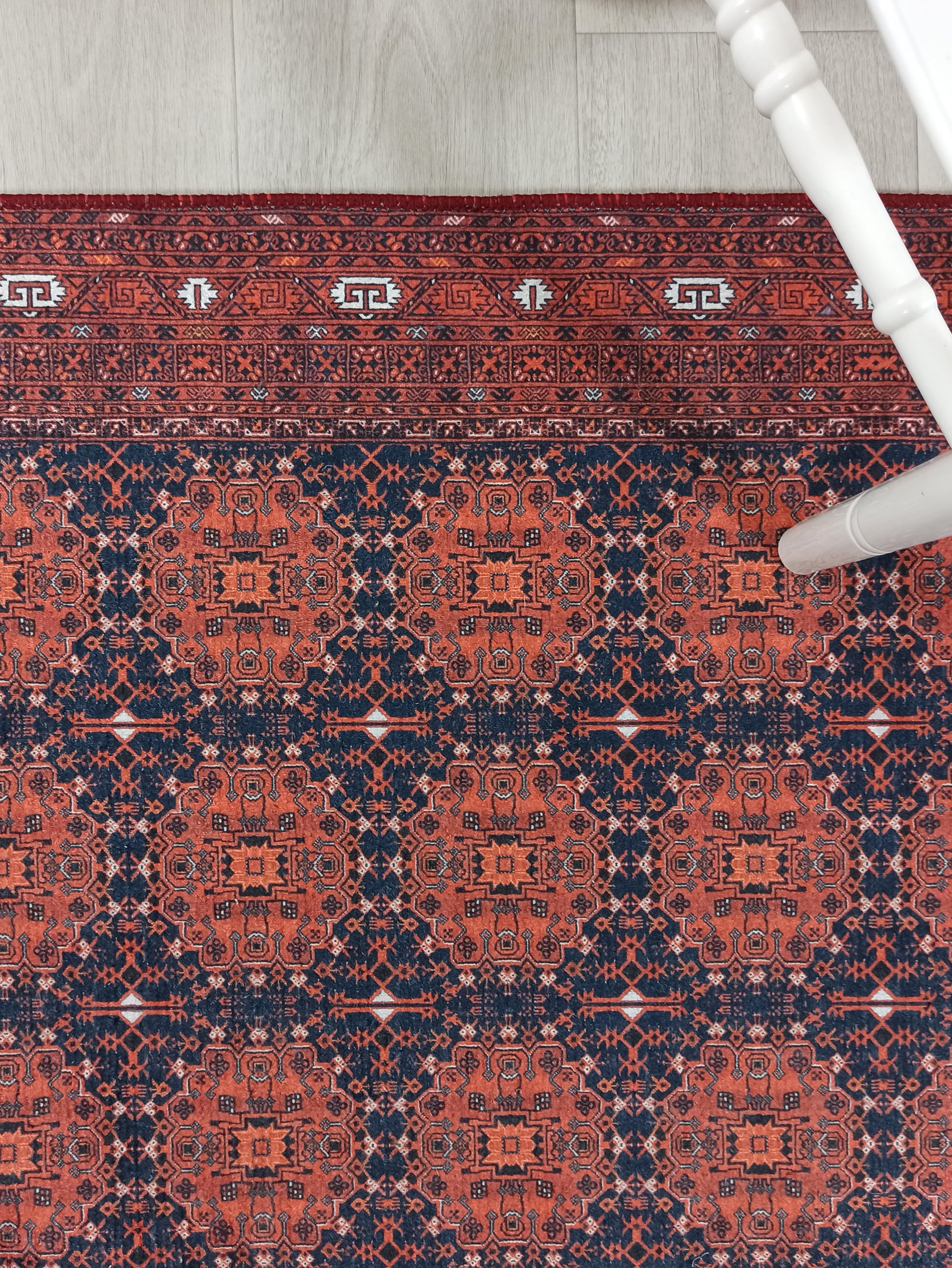 Persian Heriz Red Oriental Area Rug