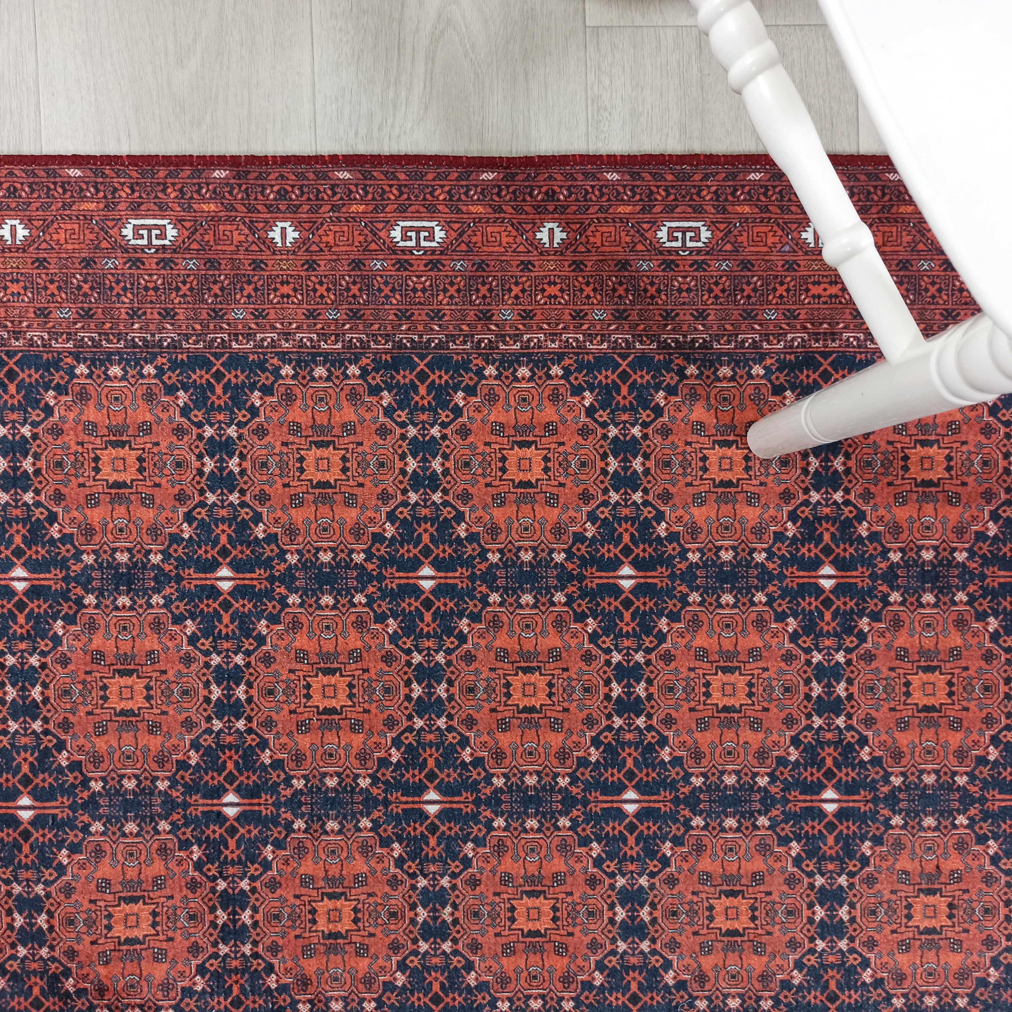 Persian Heriz Red Oriental Area Rug