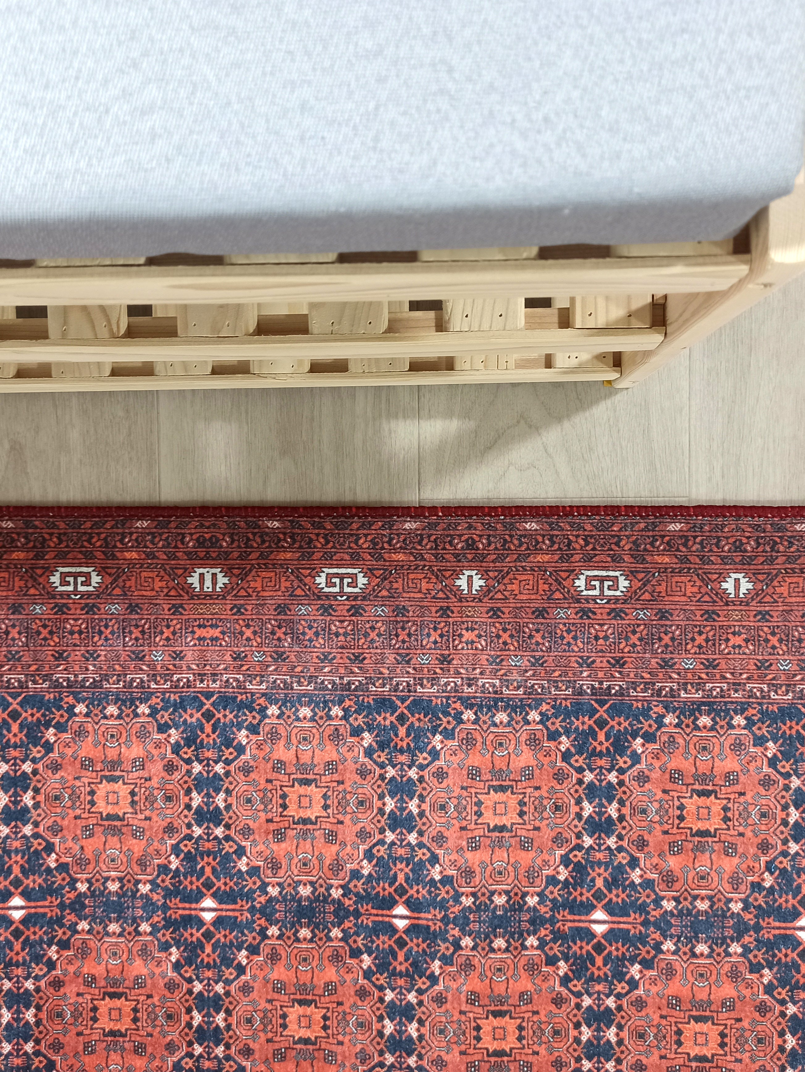 Persian Heriz Red Oriental Area Rug