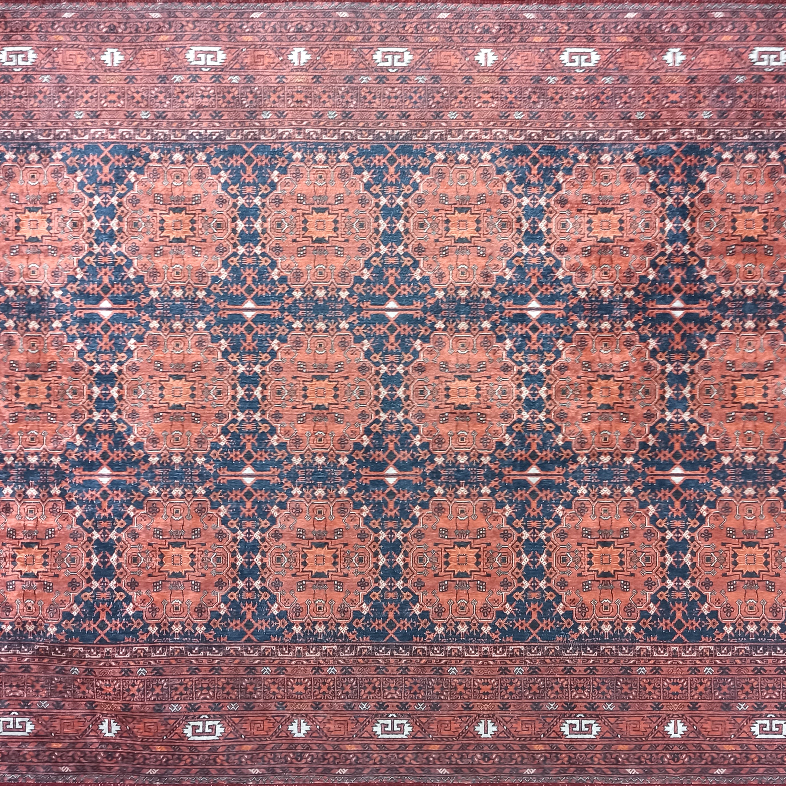 Persian Heriz Red Oriental Area Rug