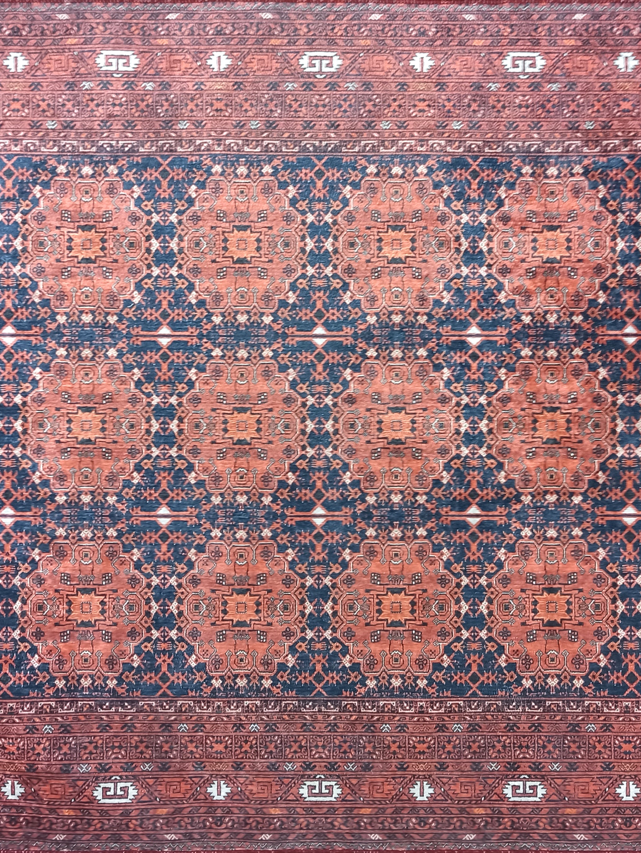 Persian Heriz Red Oriental Area Rug