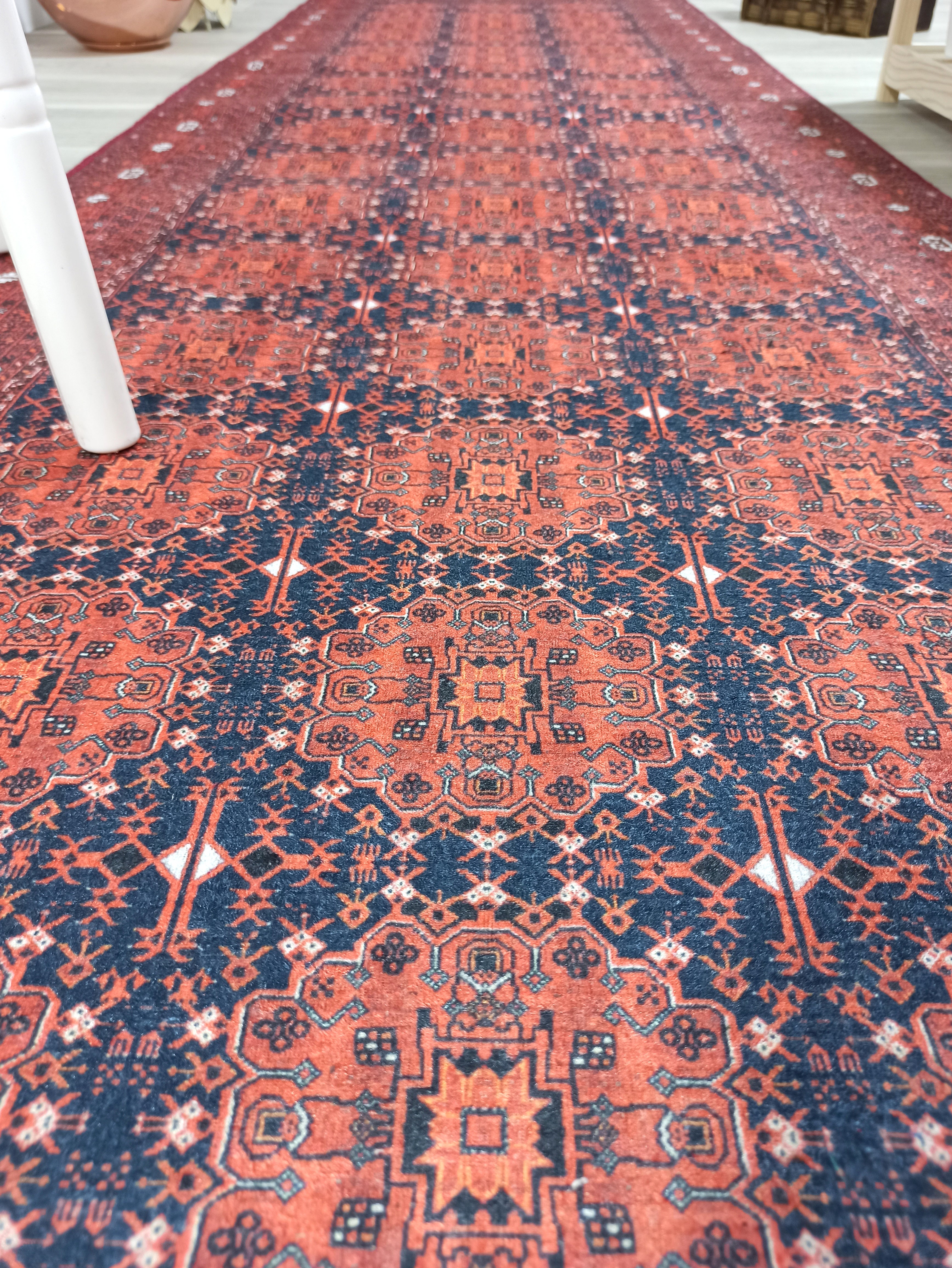 Persian Heriz Red Oriental Area Rug