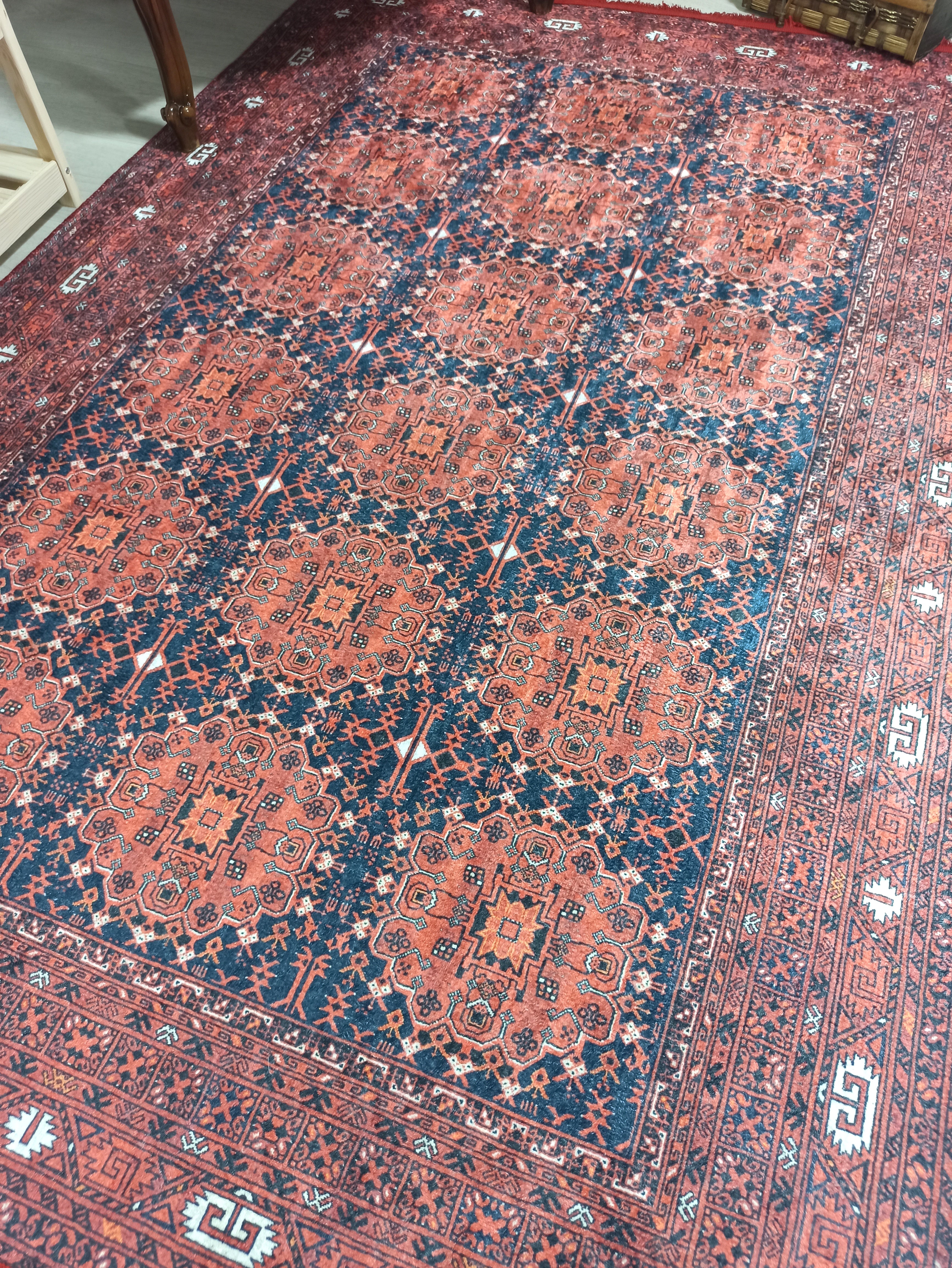 Persian Heriz Red Oriental Area Rug