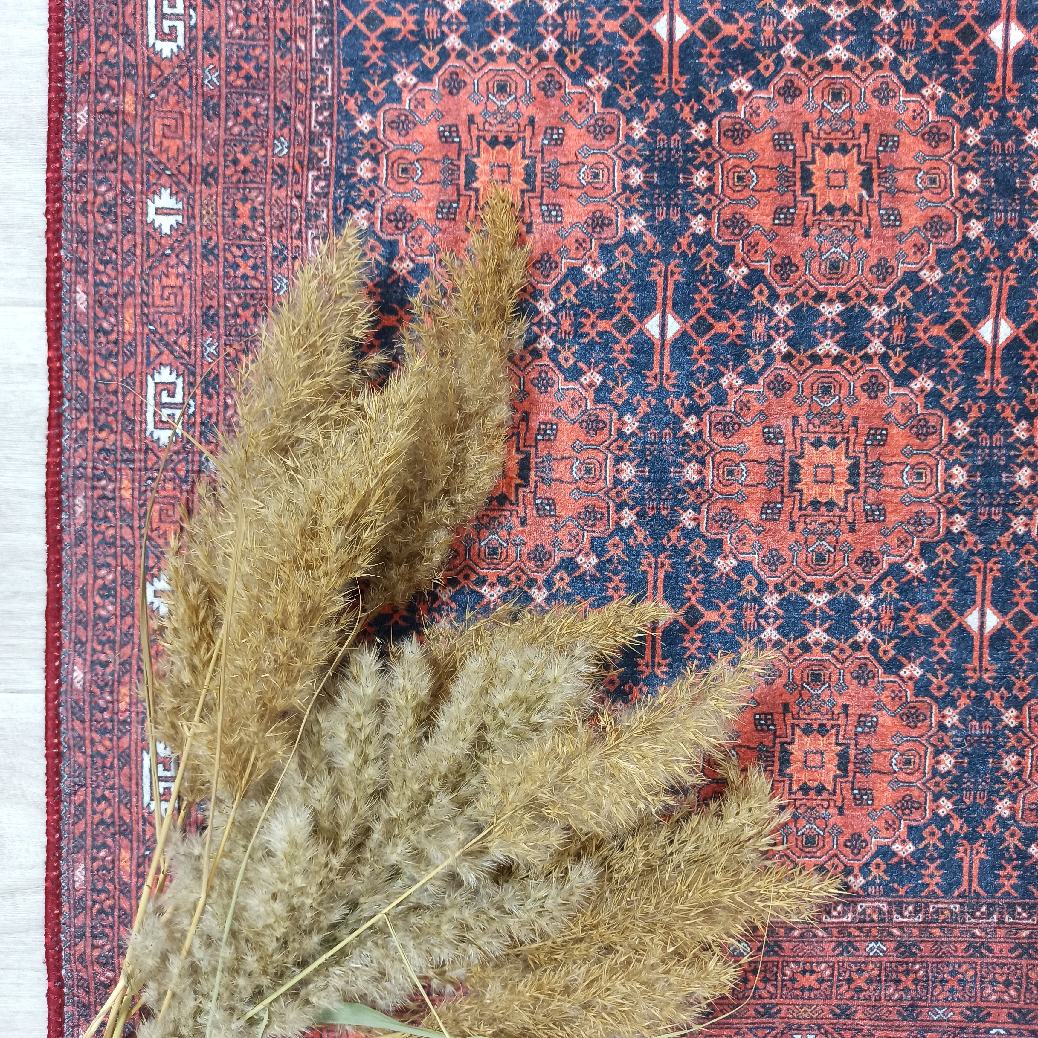 Persian Heriz Red Oriental Area Rug