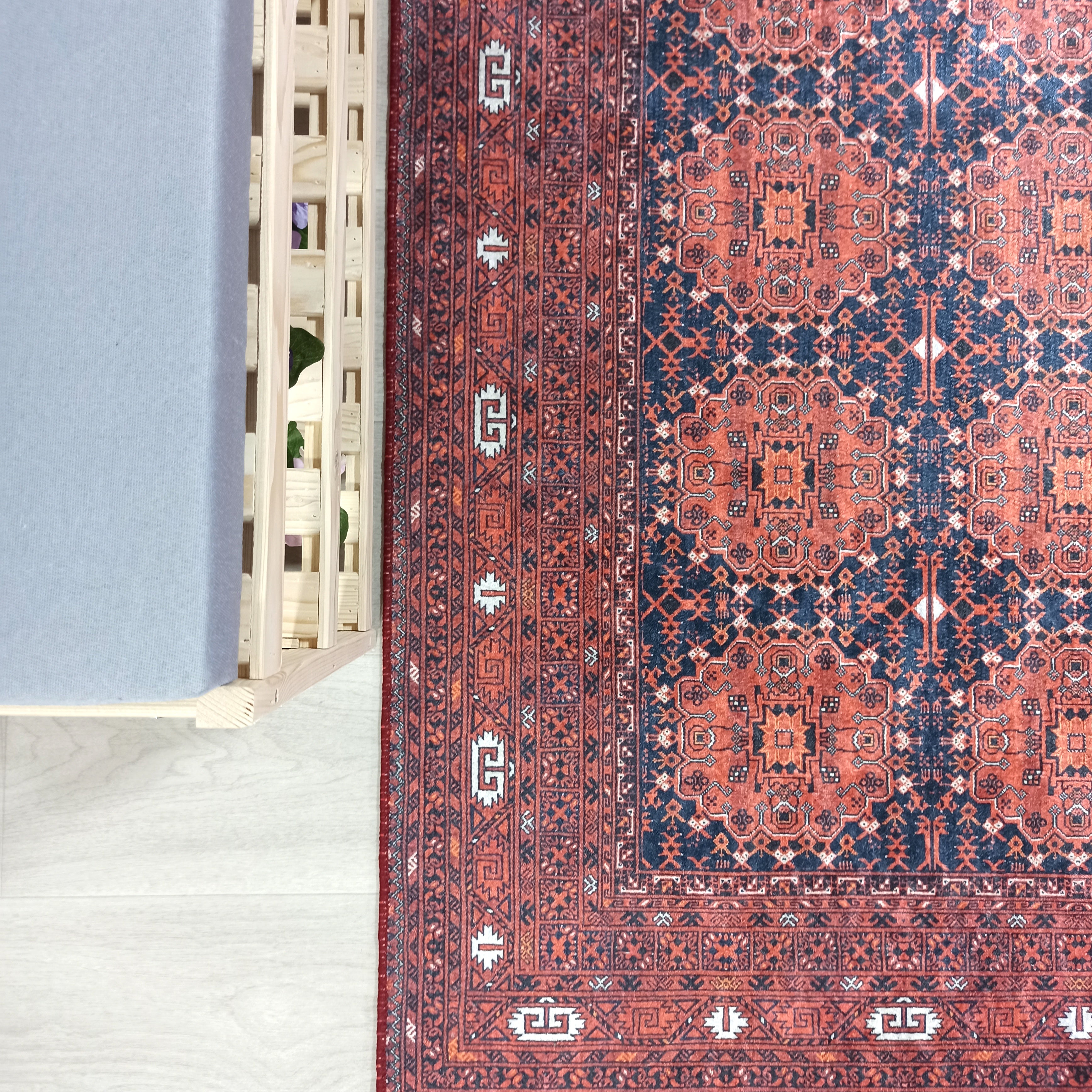 Persian Heriz Red Oriental Area Rug