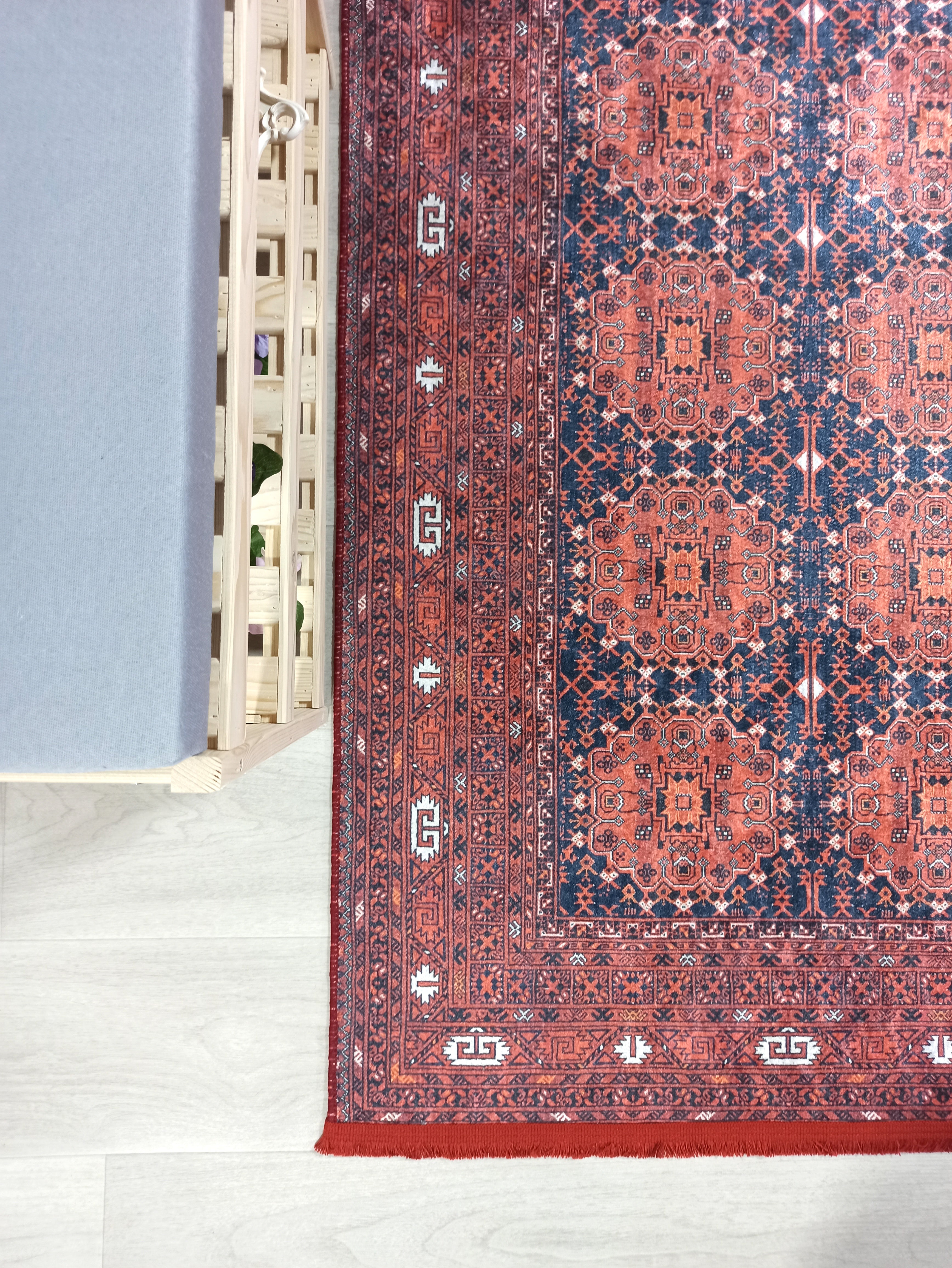 Persian Heriz Red Oriental Area Rug