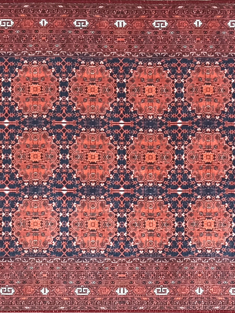 Persian Heriz Red Oriental Area Rug