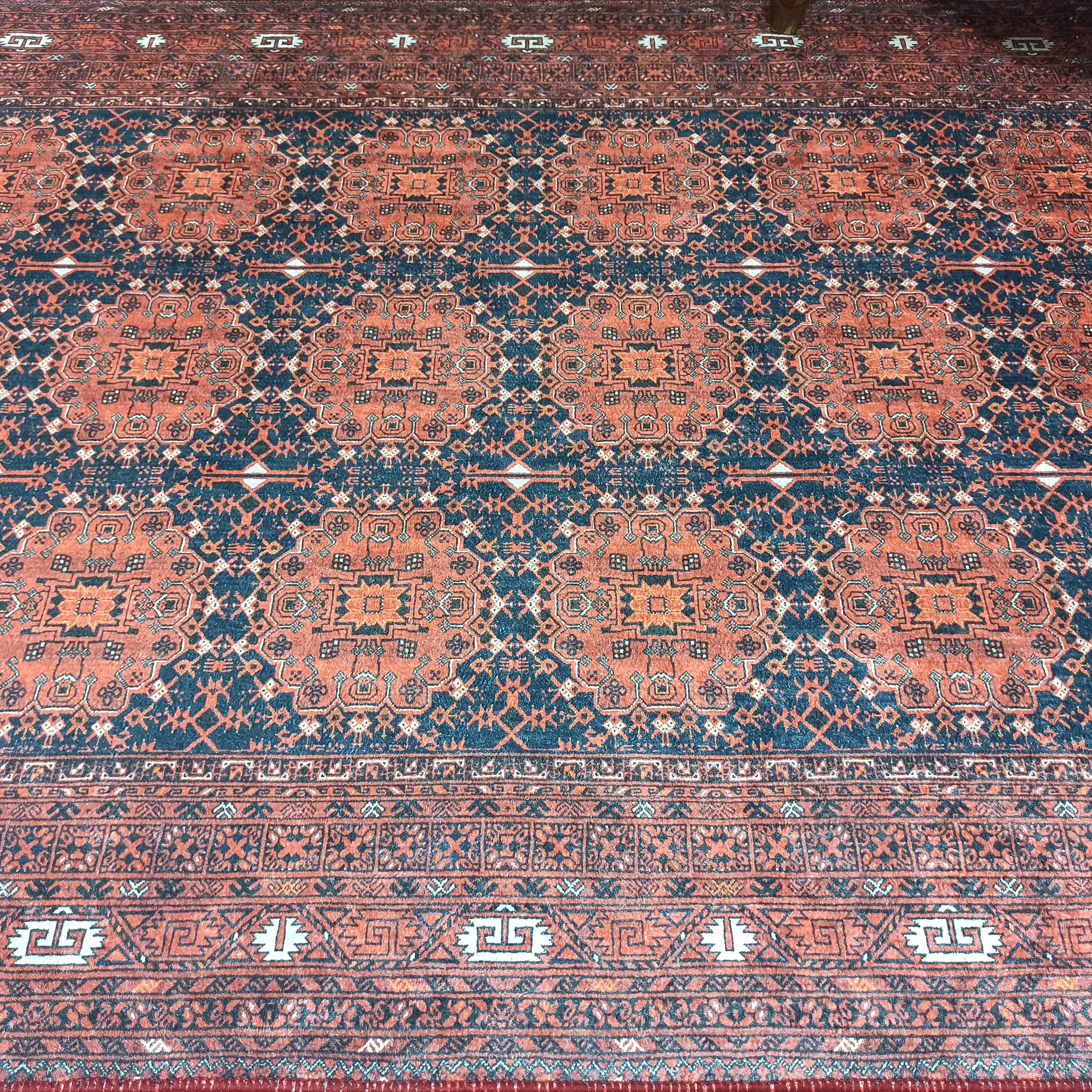 Persian Heriz Red Oriental Area Rug