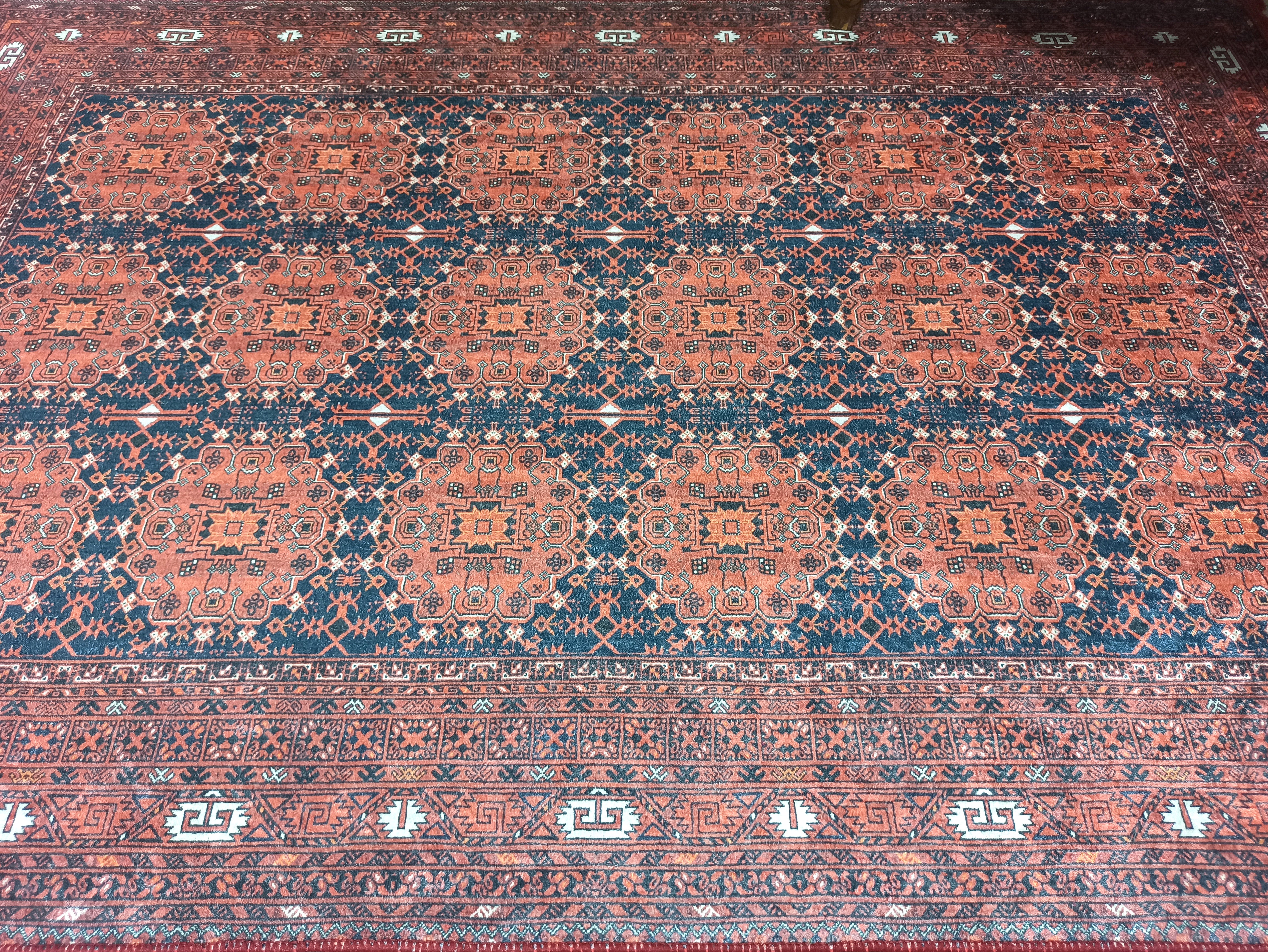 Persian Heriz Red Oriental Area Rug