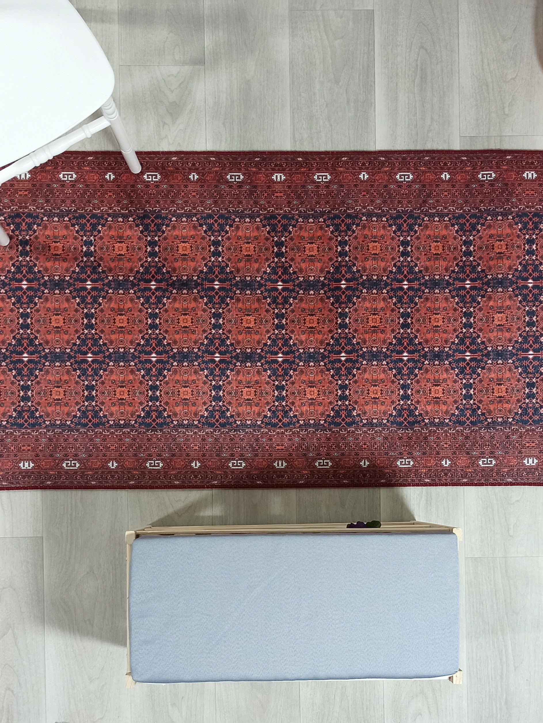 Persian Heriz Red Oriental Area Rug