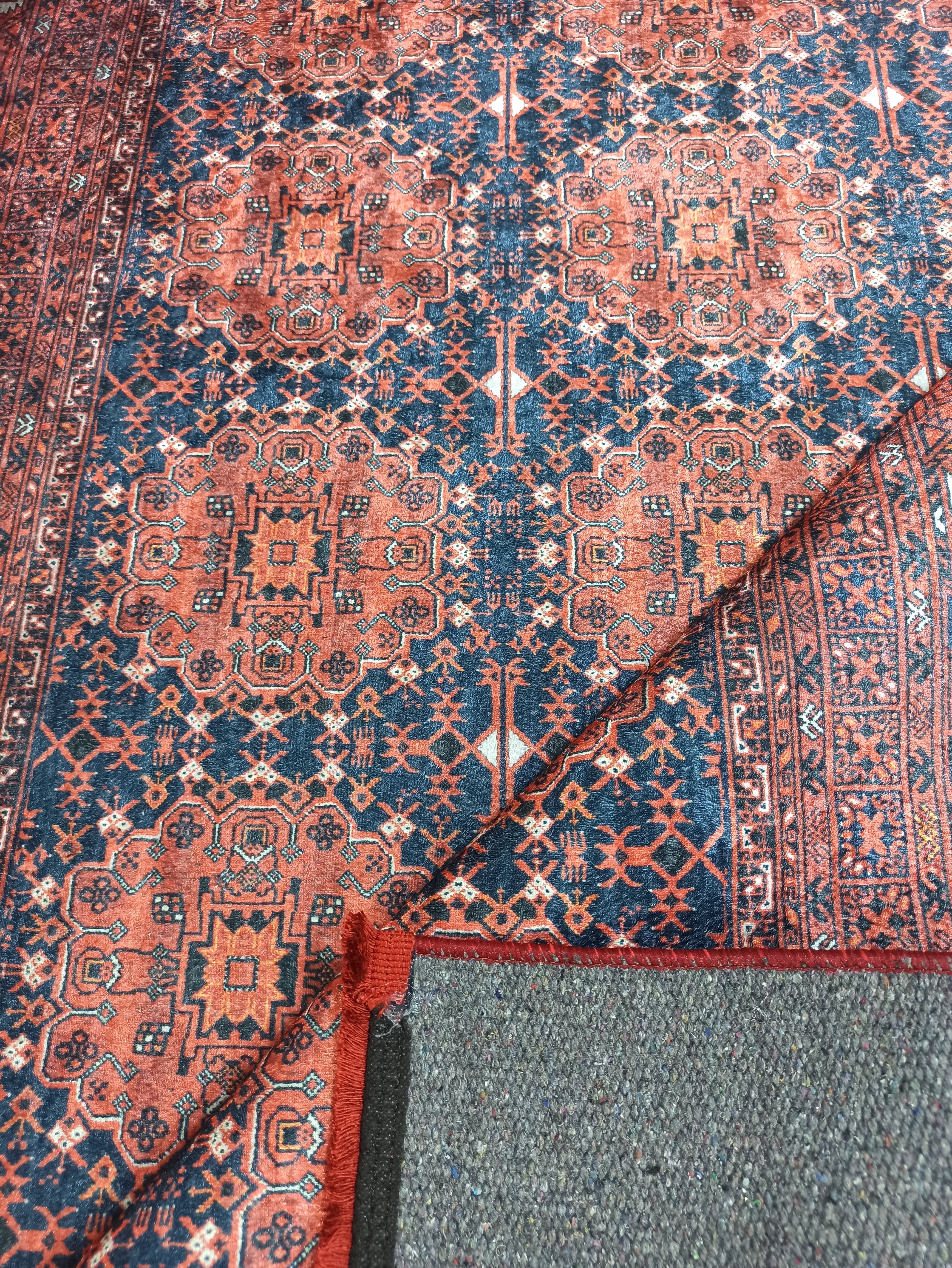 Persian Heriz Red Oriental Area Rug