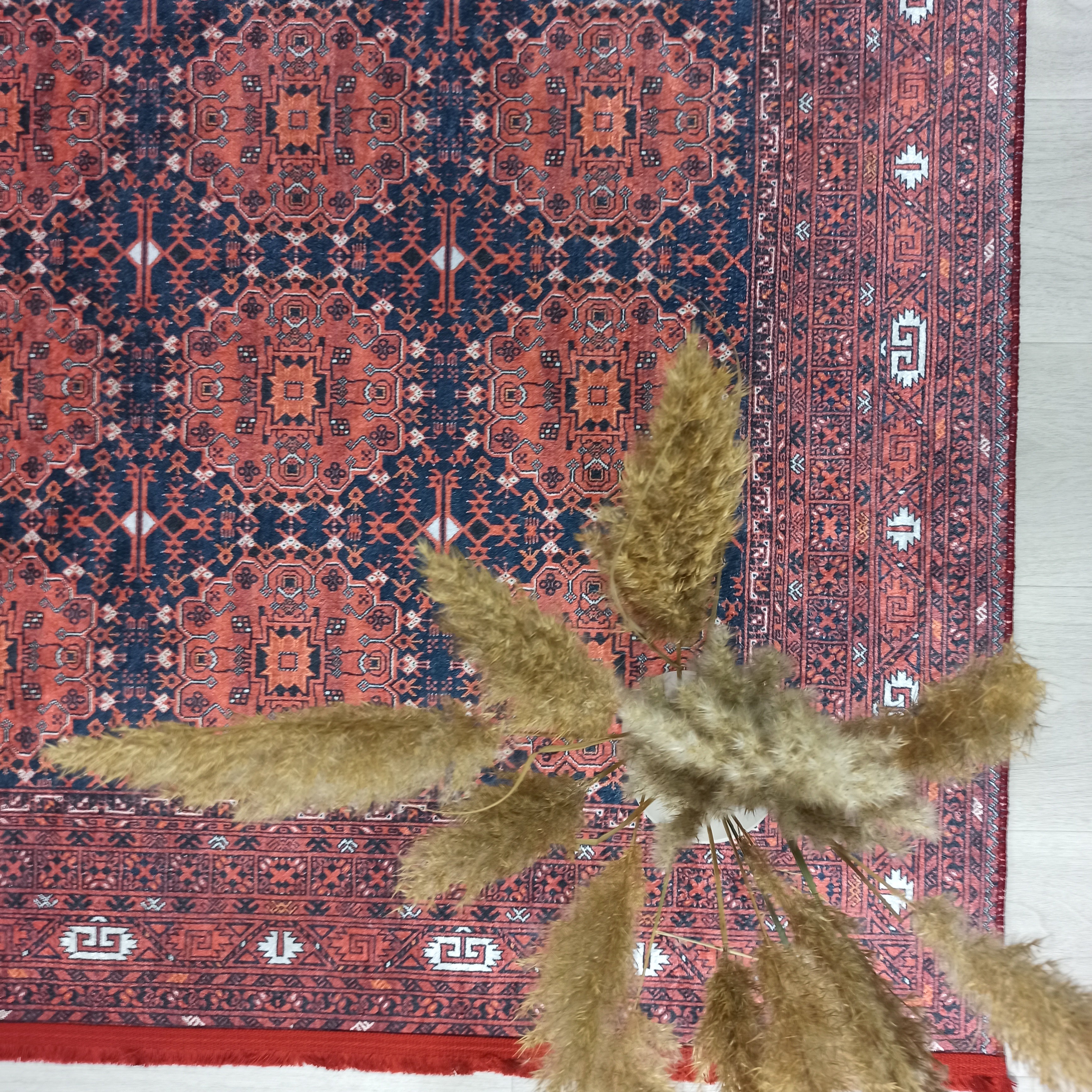 Persian Heriz Red Oriental Area Rug