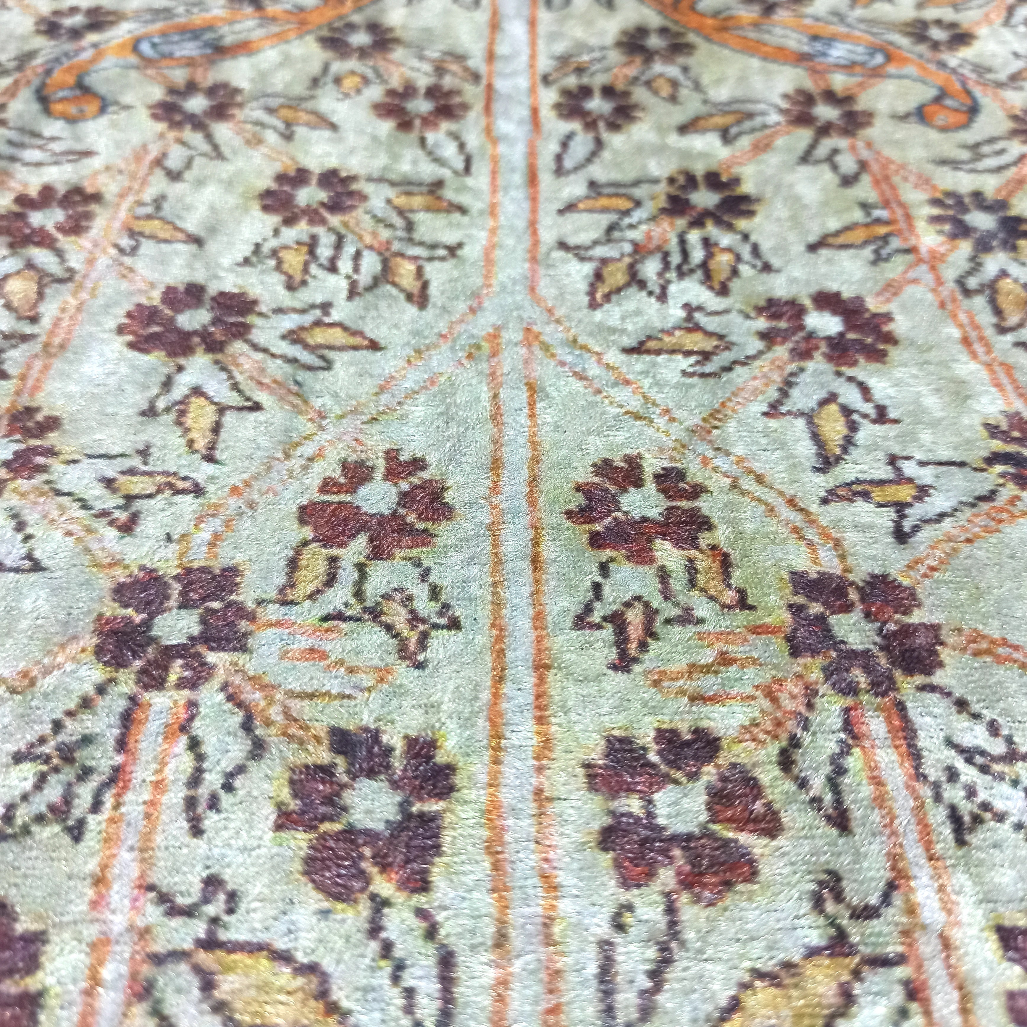 Turkish Beige Ivory Vintage Neutral Beige Rug