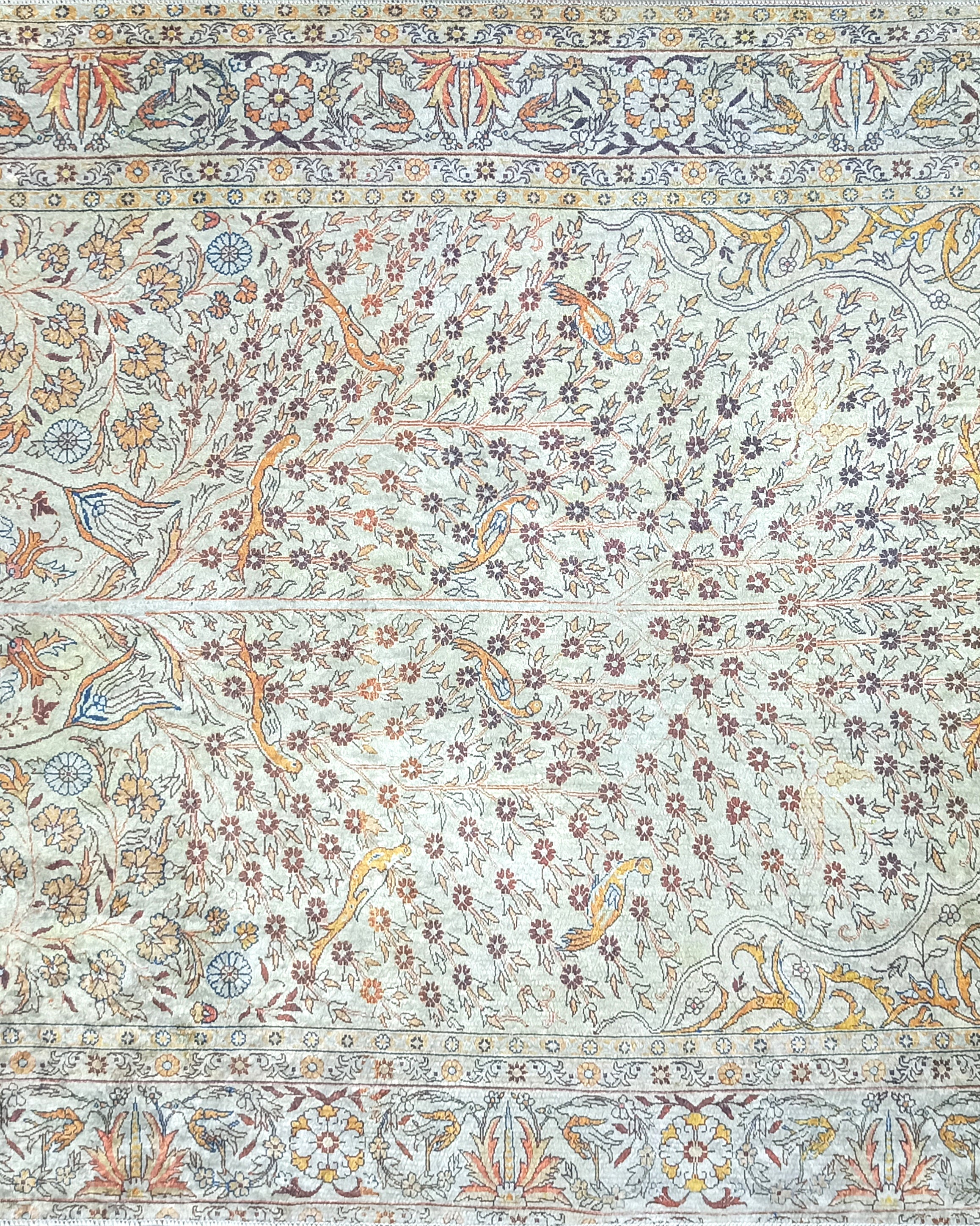 Turkish Beige Ivory Vintage Neutral Beige Rug