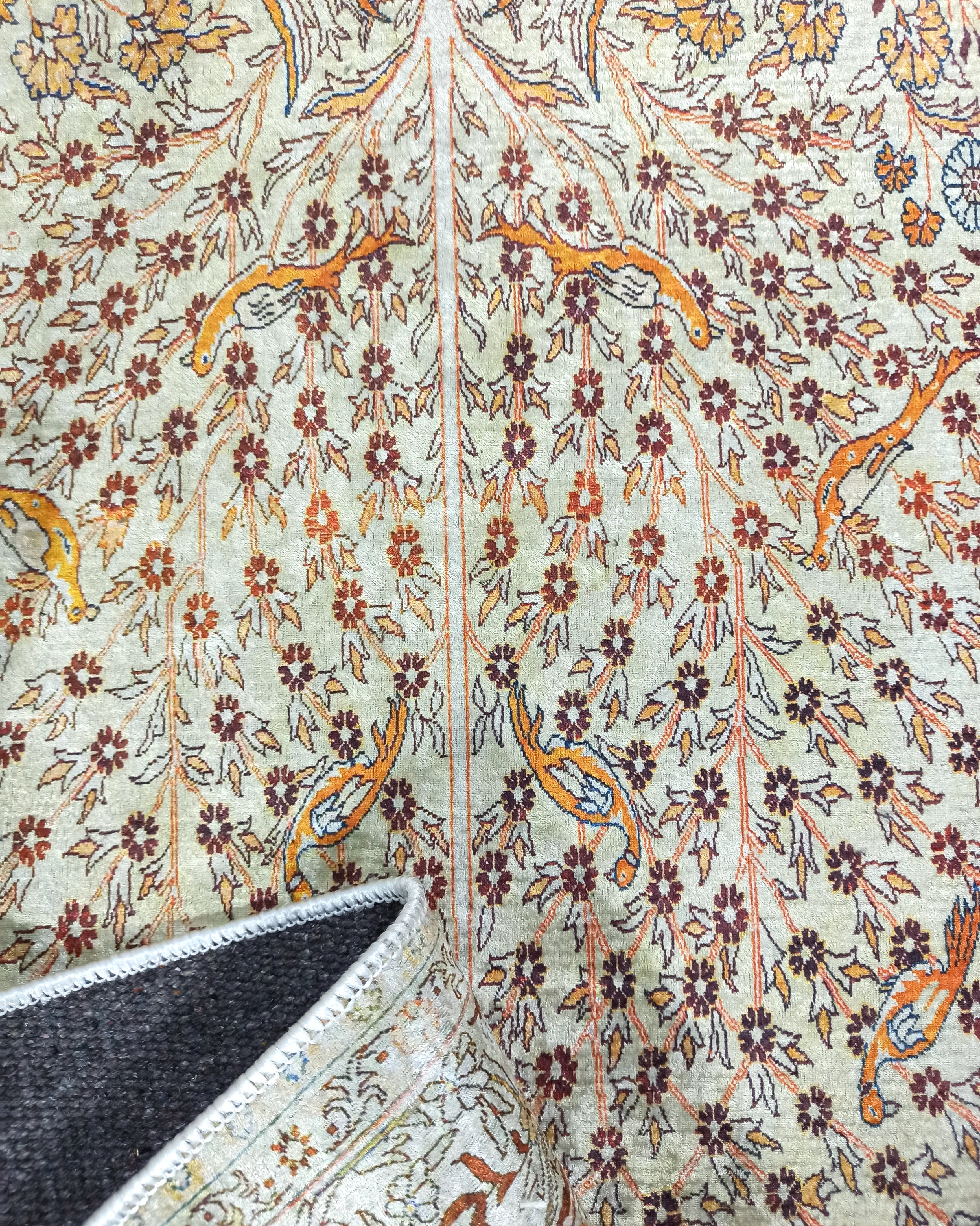 Turkish Beige Ivory Vintage Neutral Beige Rug