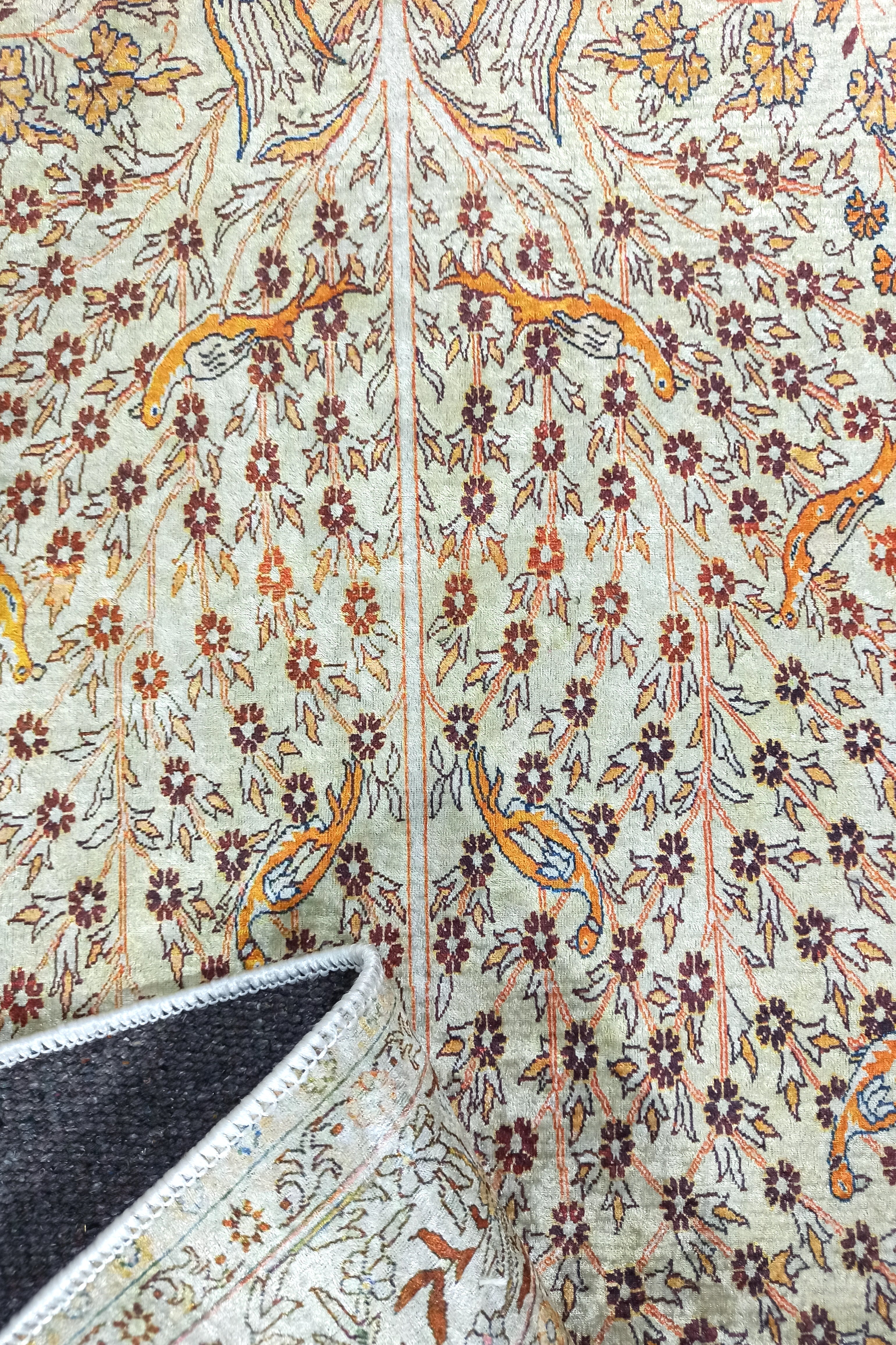 Turkish Beige Ivory Vintage Neutral Beige Rug