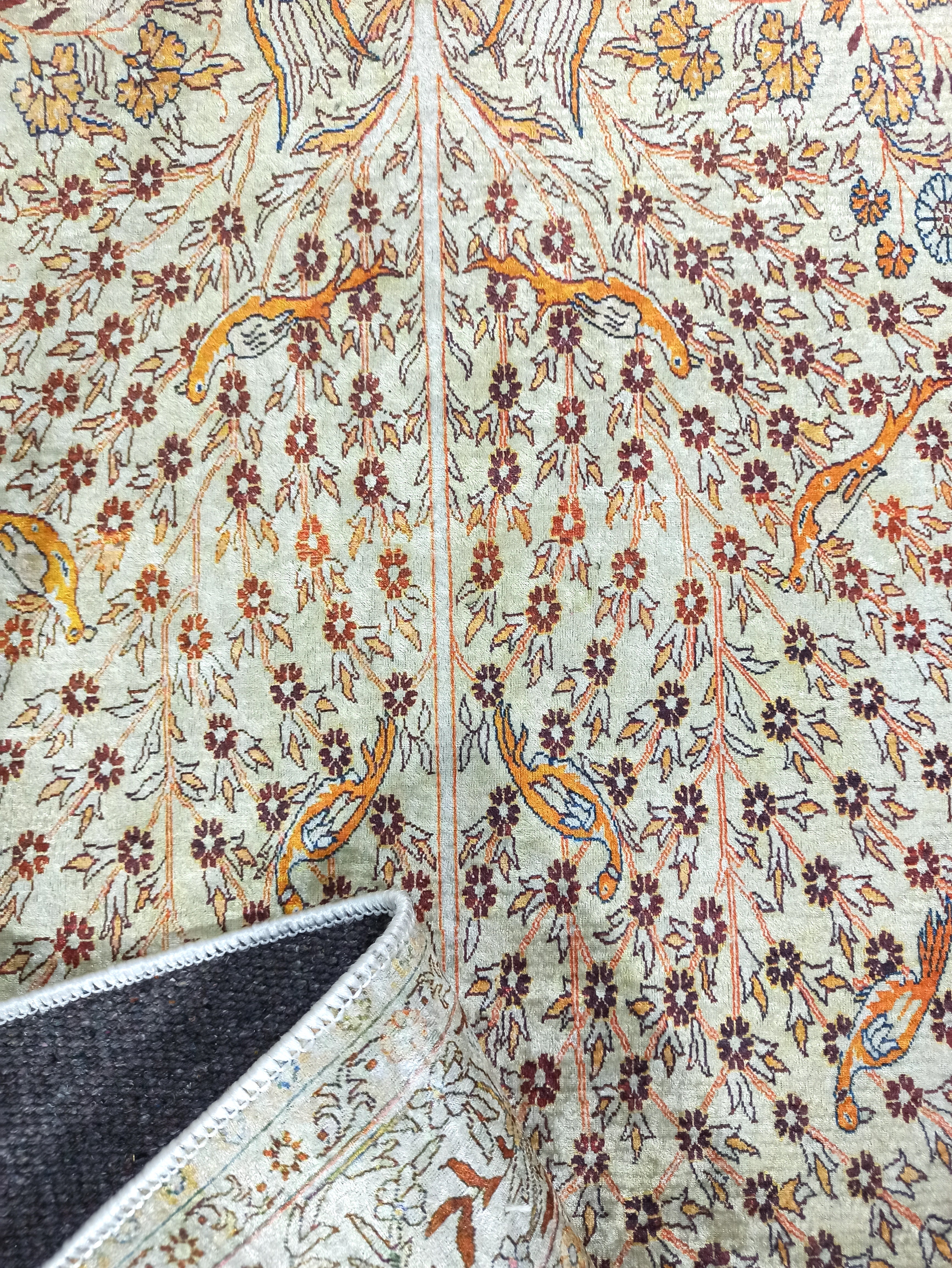 Turkish Beige Ivory Vintage Neutral Beige Rug