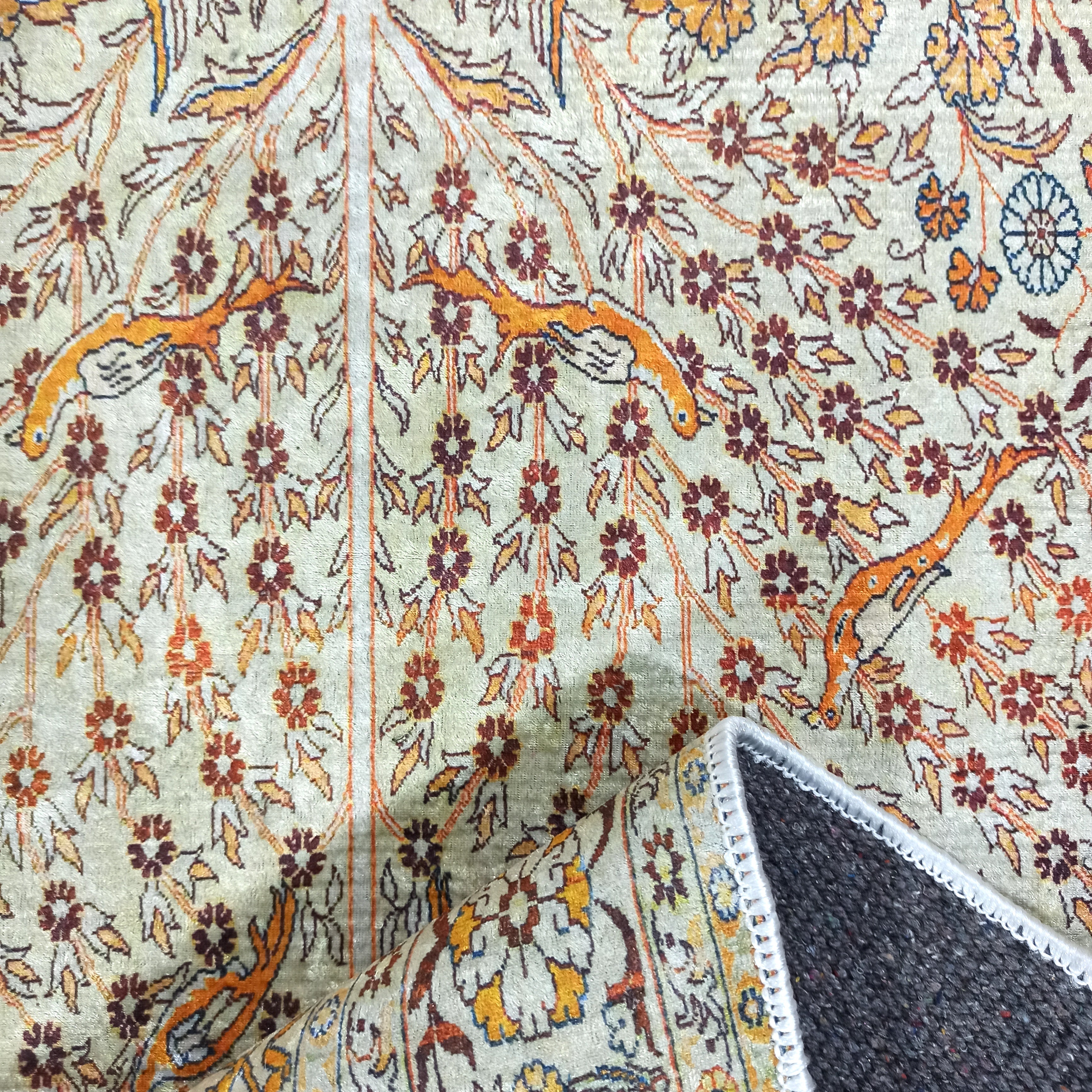 Turkish Beige Ivory Vintage Neutral Beige Rug