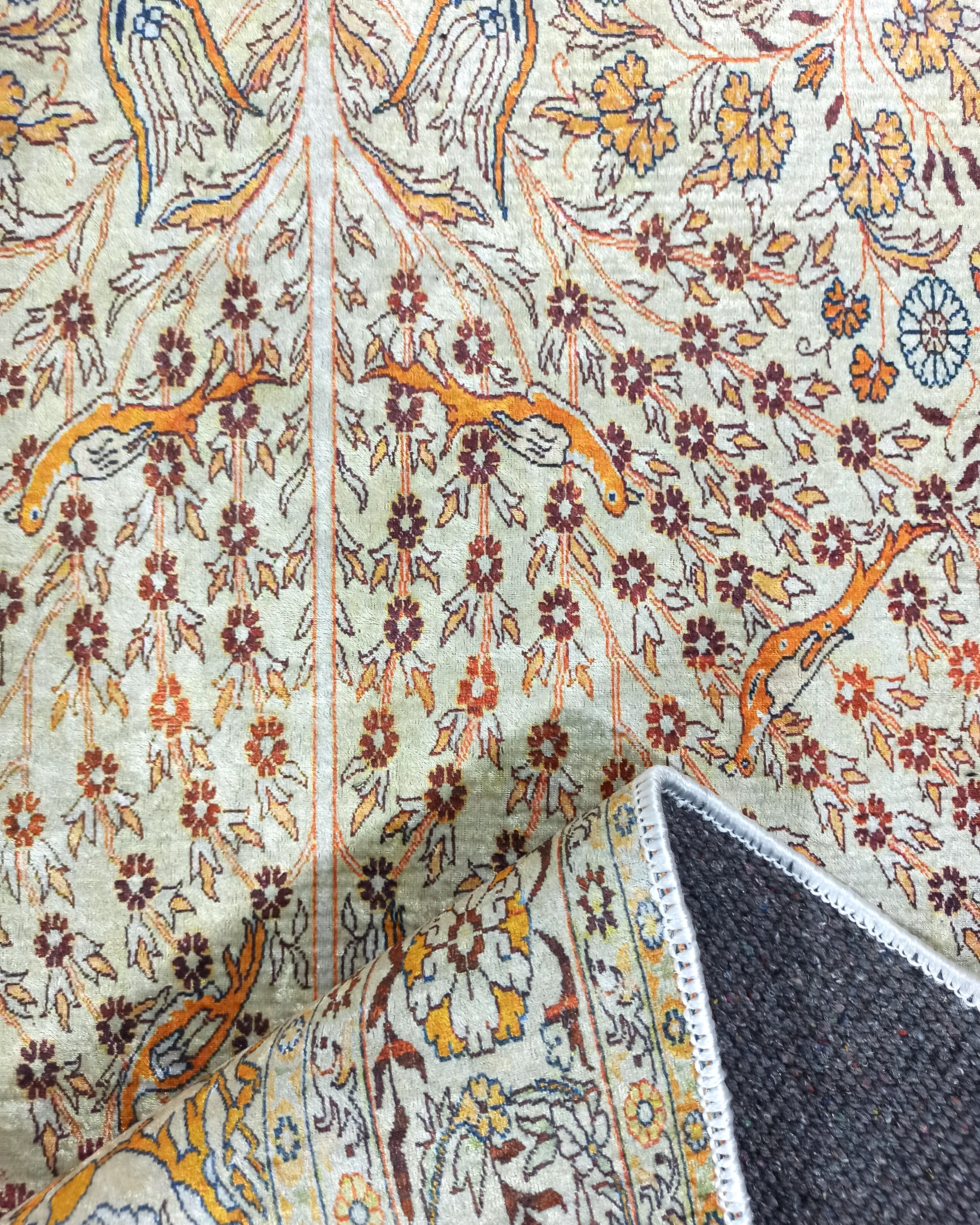 Turkish Beige Ivory Vintage Neutral Beige Rug