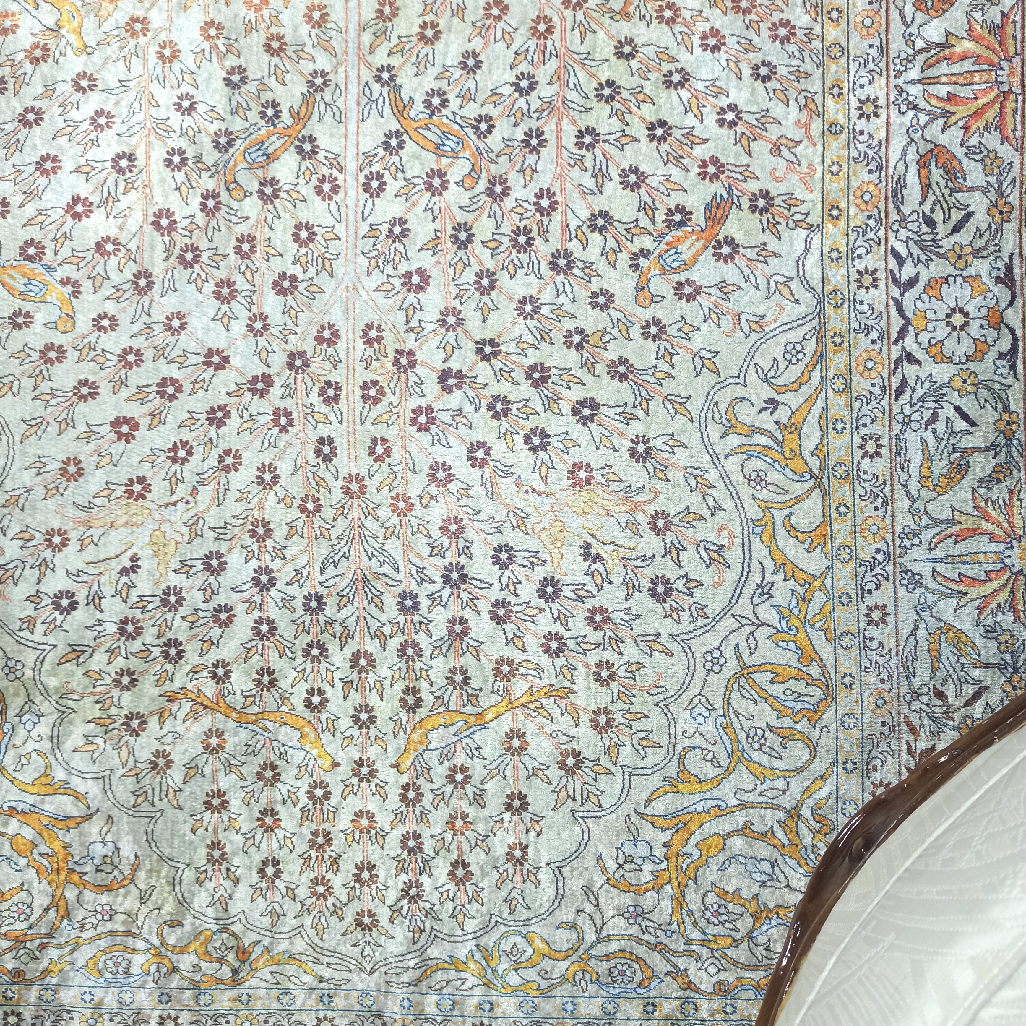 Turkish Beige Ivory Vintage Neutral Beige Rug