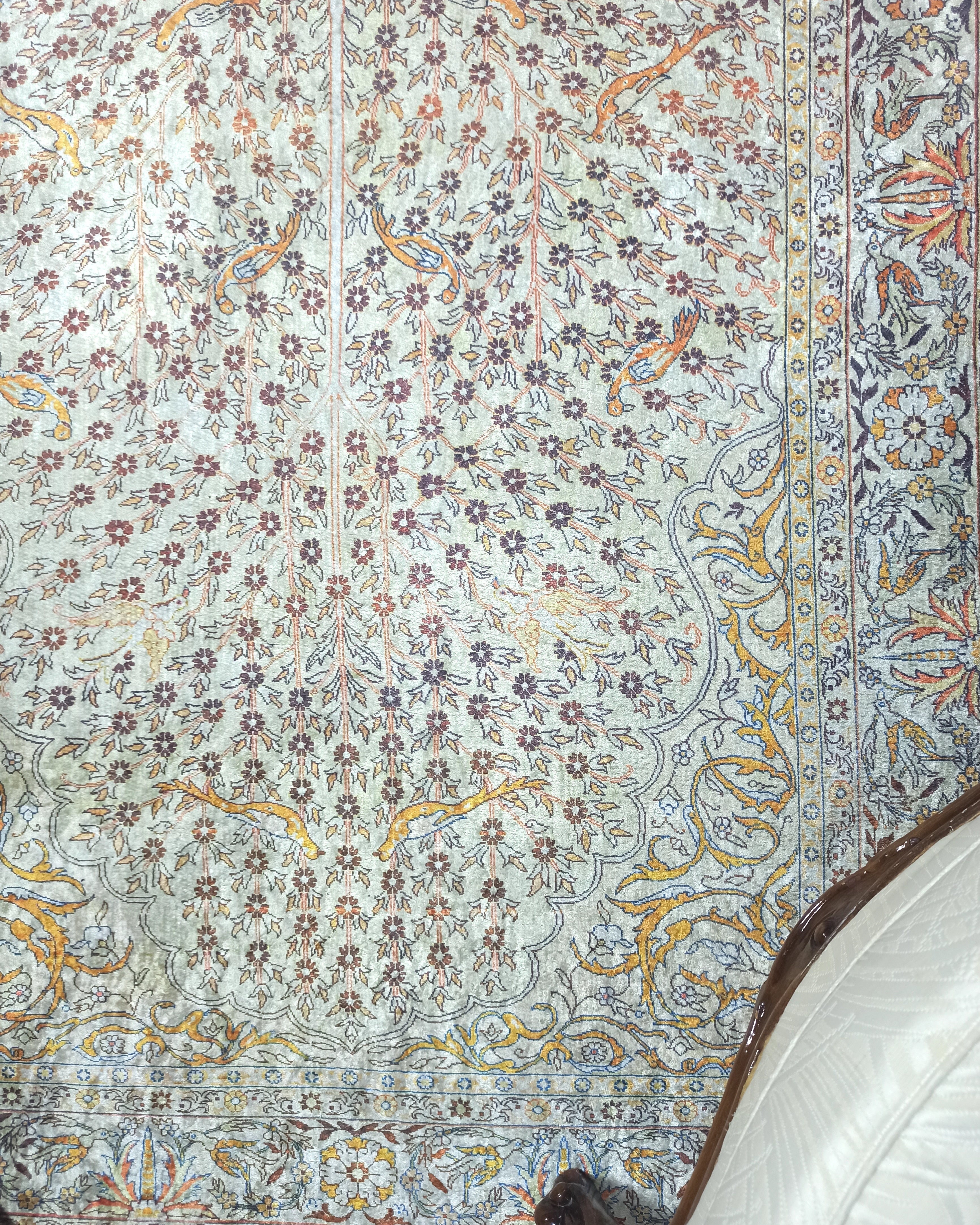 Turkish Beige Ivory Vintage Neutral Beige Rug