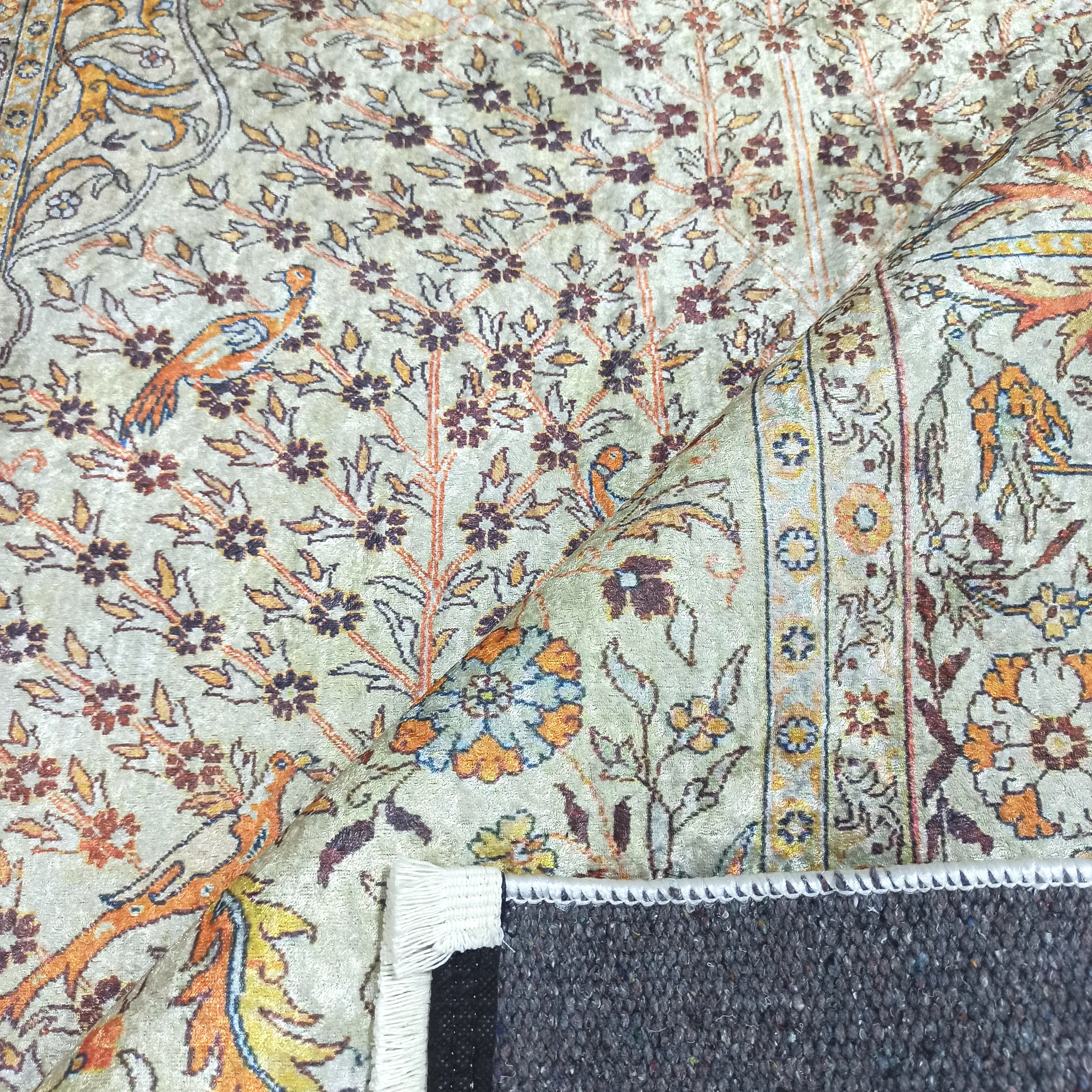 Turkish Beige Ivory Vintage Neutral Beige Rug