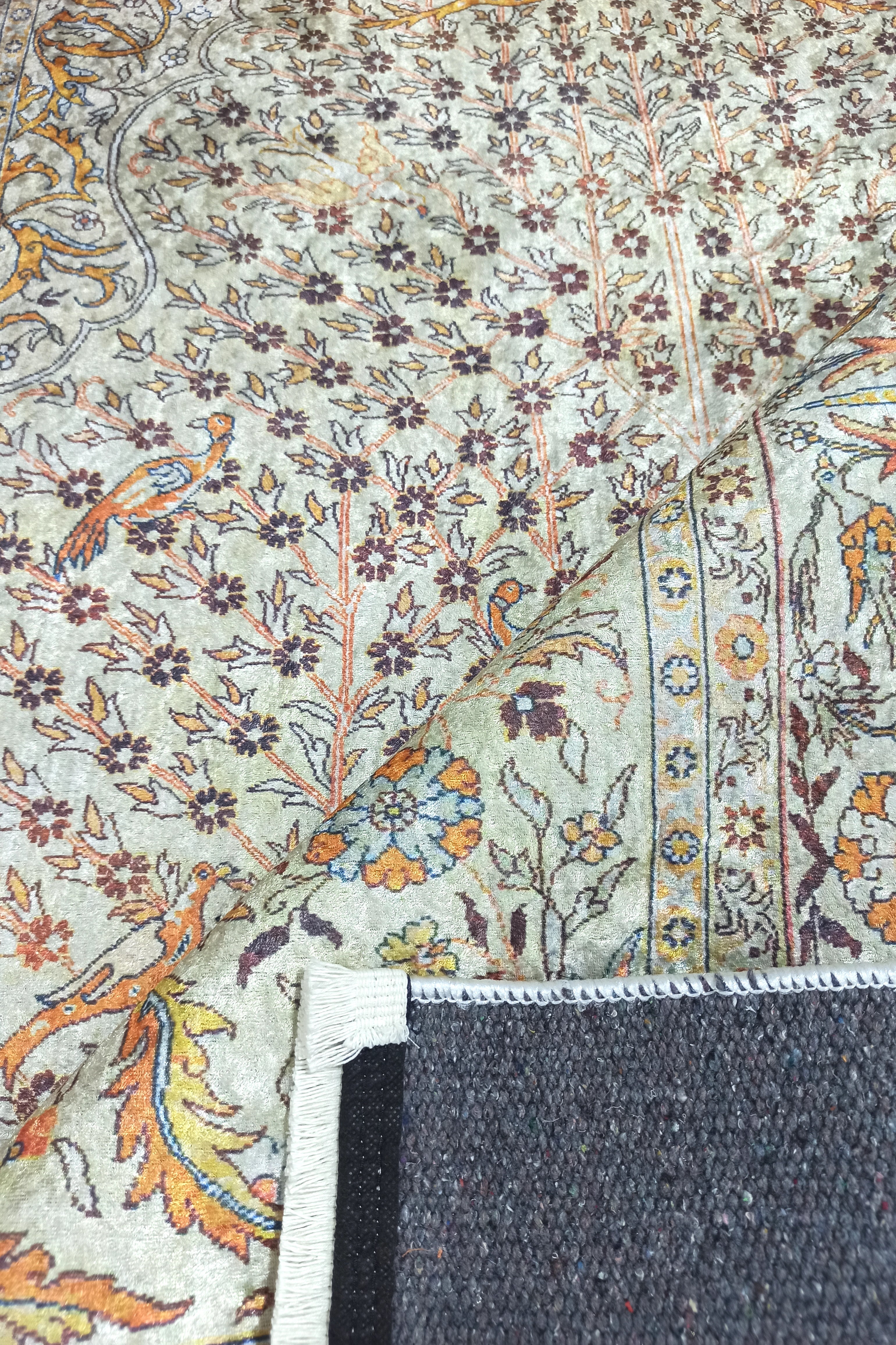 Turkish Beige Ivory Vintage Neutral Beige Rug