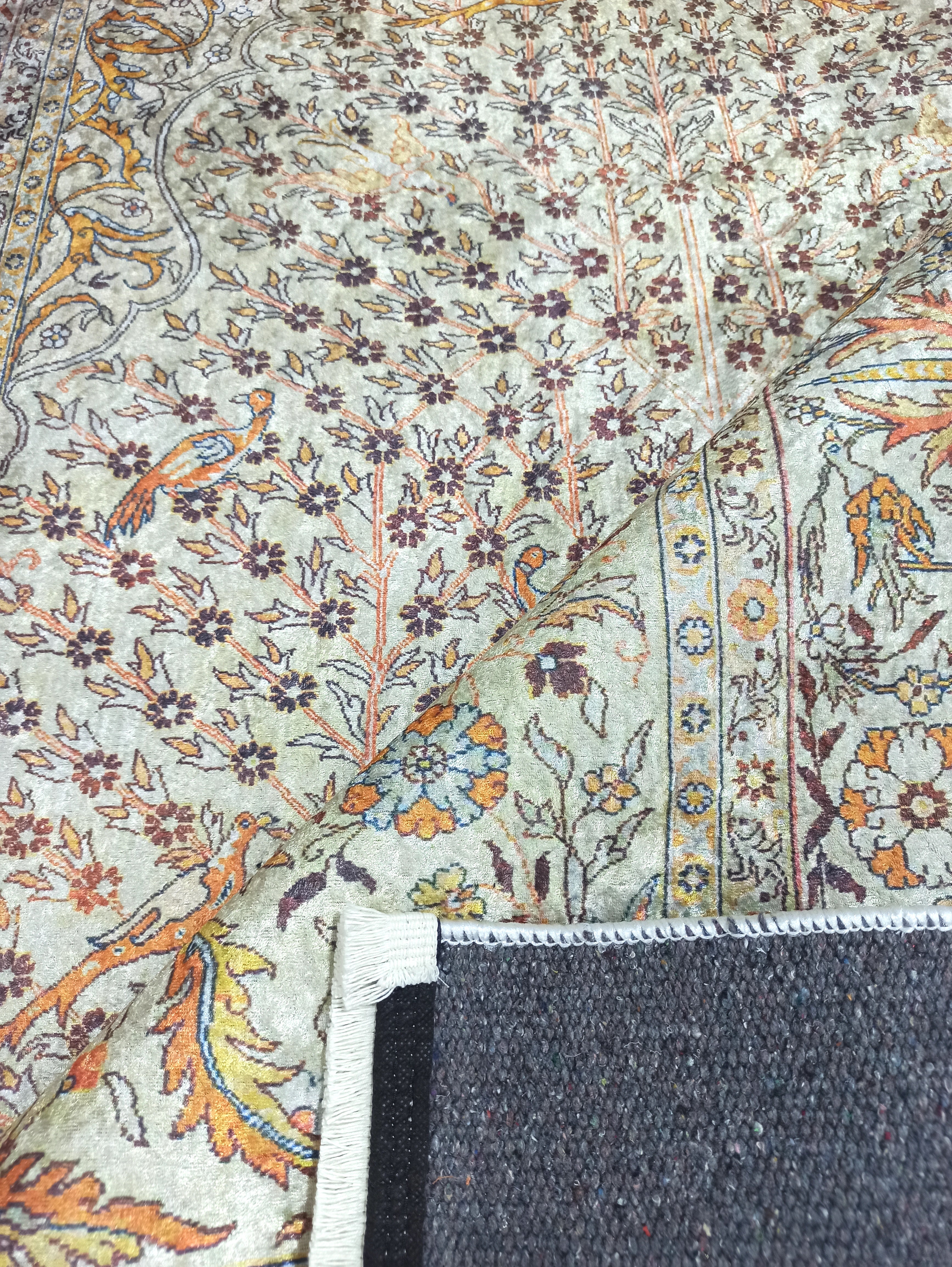 Turkish Beige Ivory Vintage Neutral Beige Rug