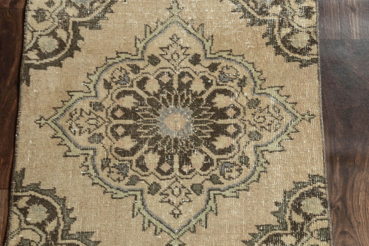 Vintage Oushak Runner Rug