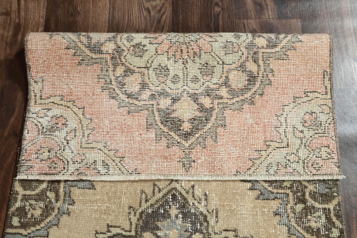 Vintage Oushak Runner Rug