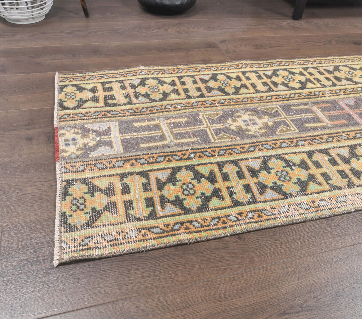 Vintage Patchwork Runner Rug