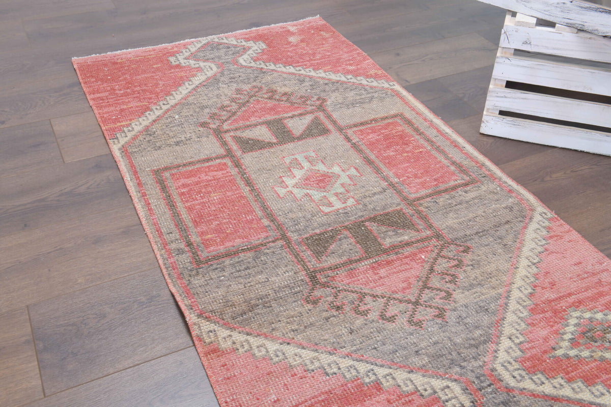 2x12 Wool Vintage Runner Rug