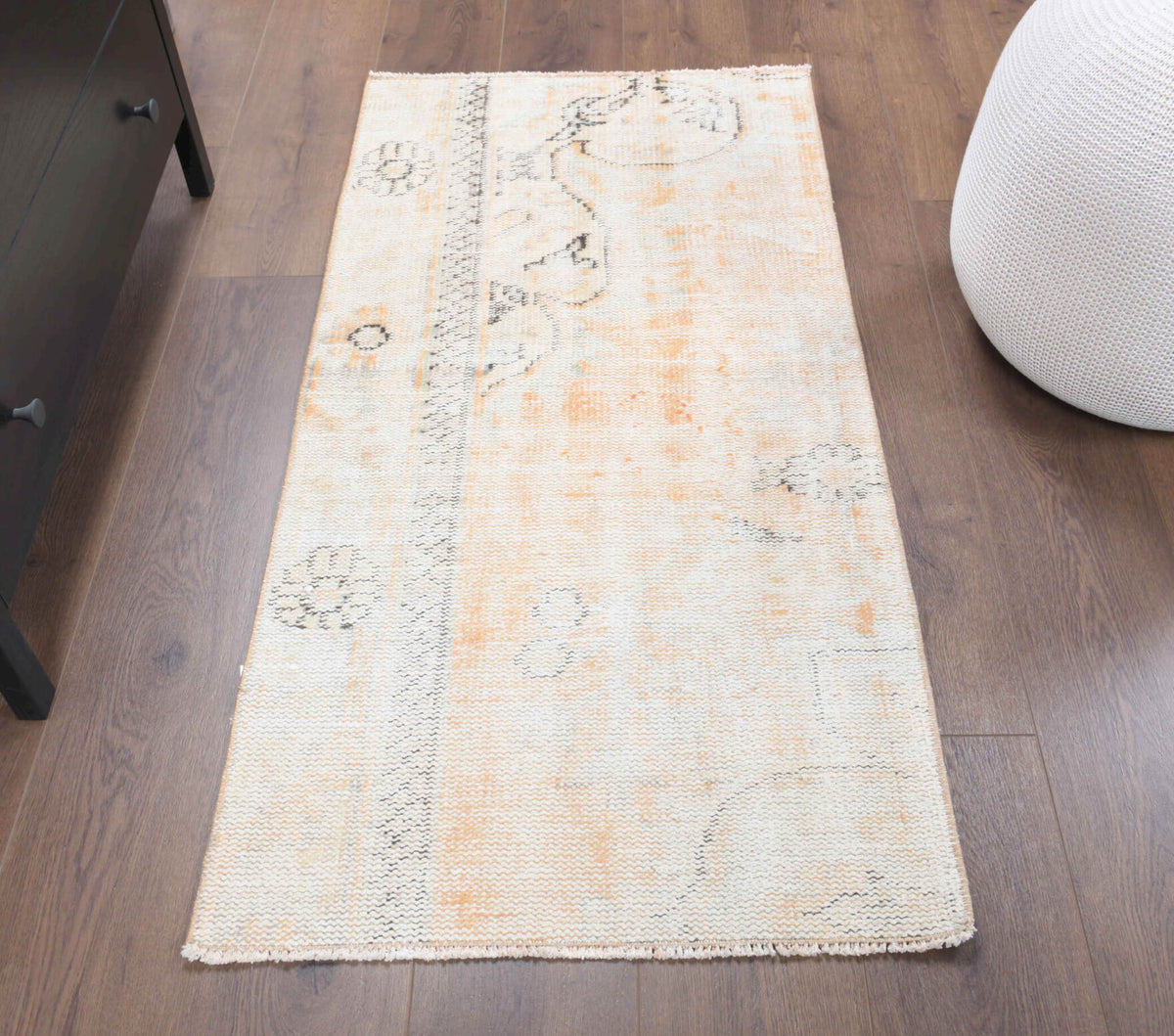 2x4 Vintage Small Oushak Rug