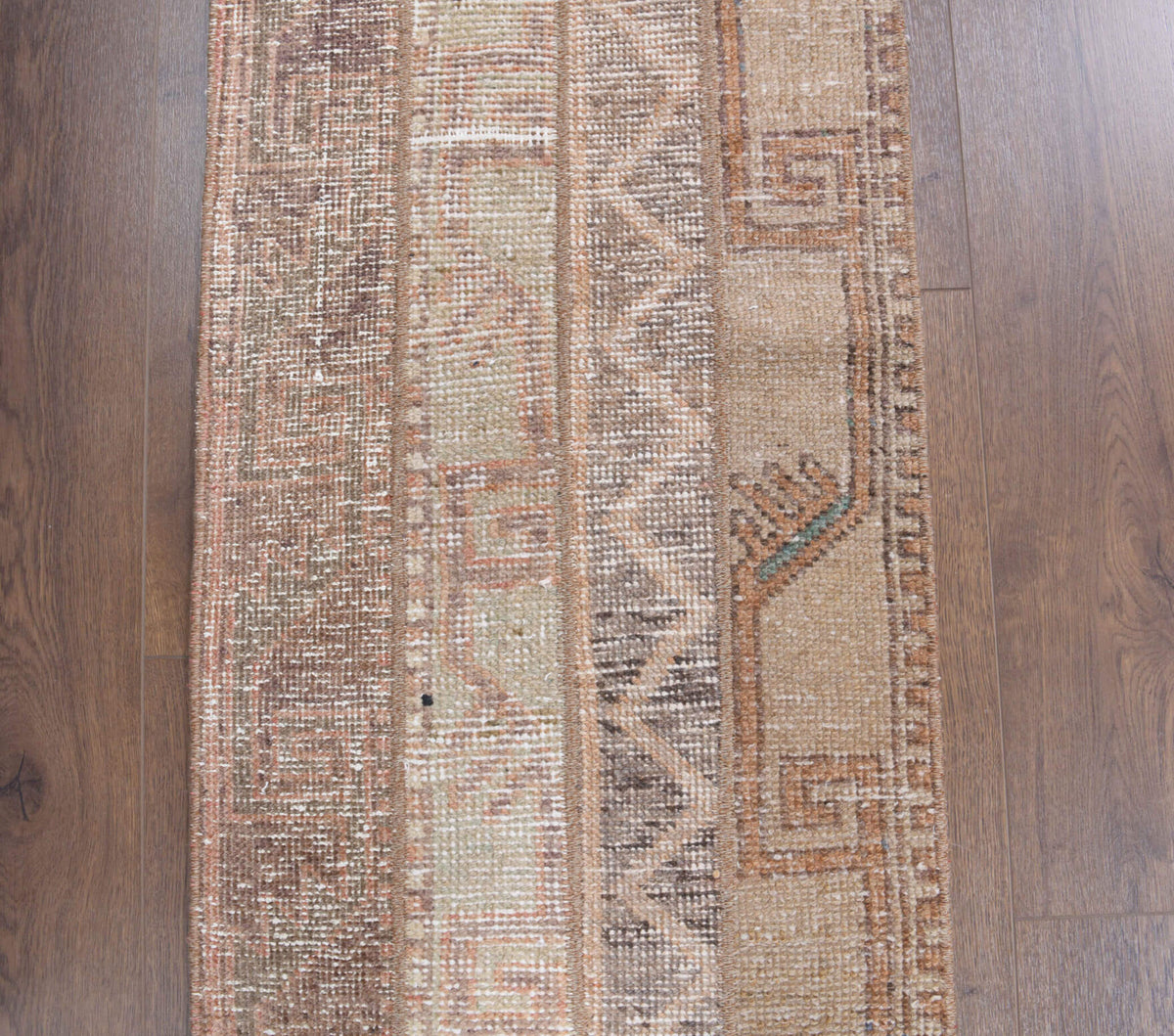 2x6 Handmade Patchwork Runner Rug
