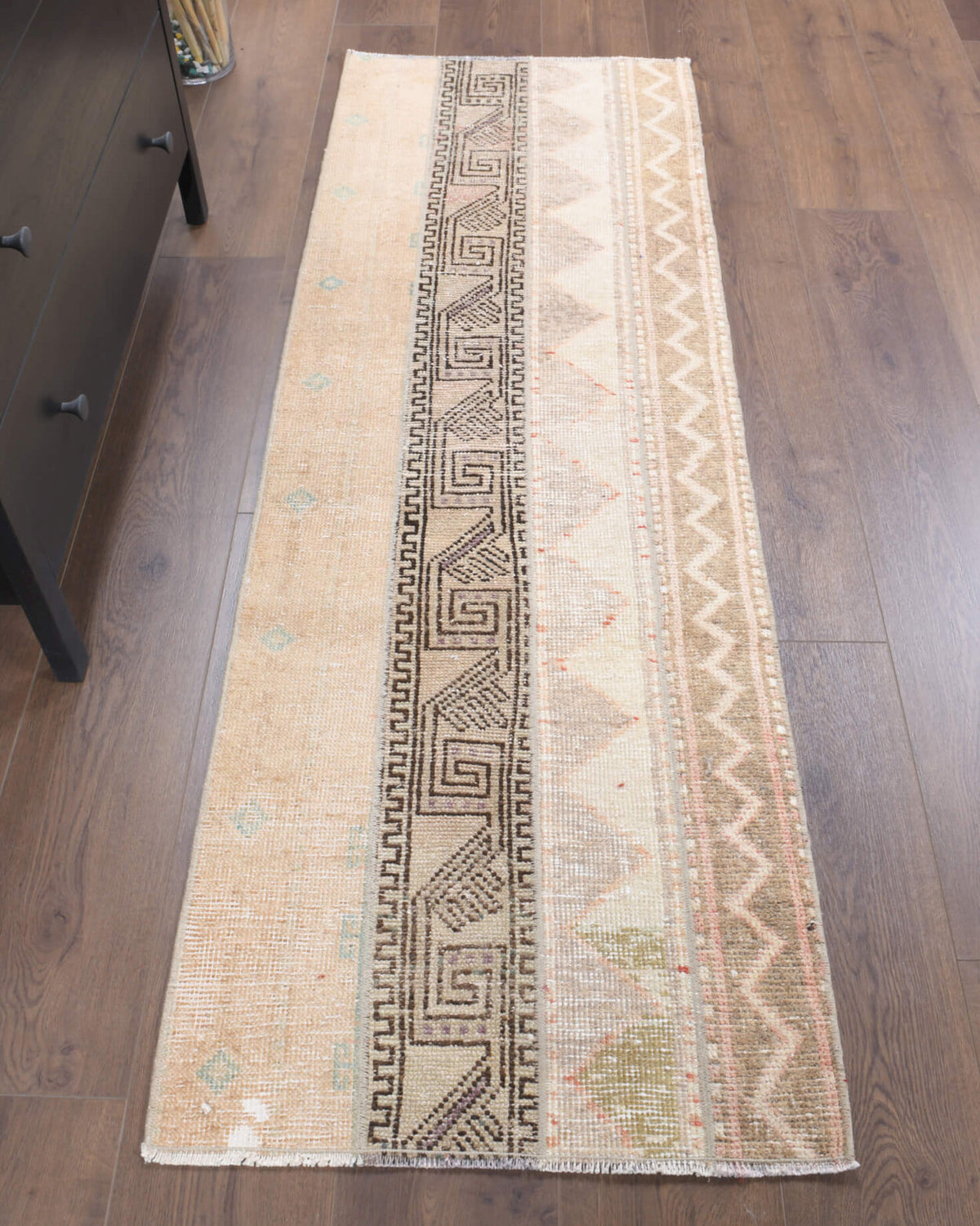 2x6 Handmade Patchwork Runner Rug
