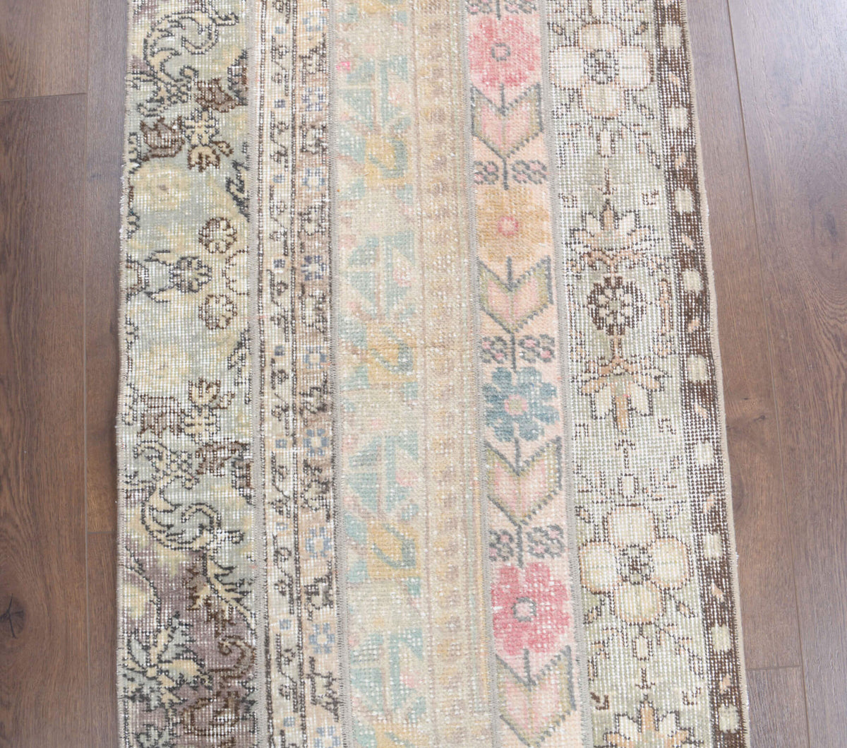 2x6 Handmade Patchwork Runner Rug